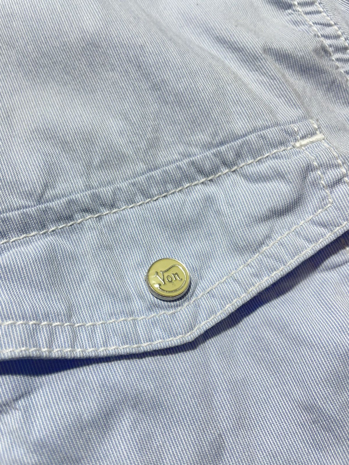 Von Dutch Von Dutch Big Logo Button Shirt Size US XL / EU 56 / 4 - 4 Thumbnail