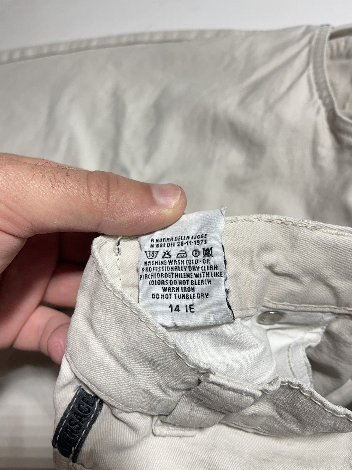 Versace Jeans Couture Vintage Versace Jeans Couture Medusa Pants Size US 33 - 16 Thumbnail
