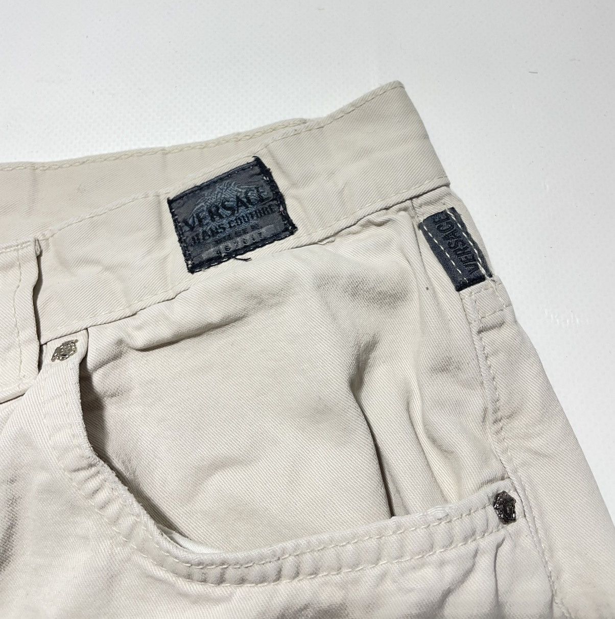 Versace Jeans Couture Vintage Versace Jeans Couture Medusa Pants Size US 33 - 5 Thumbnail