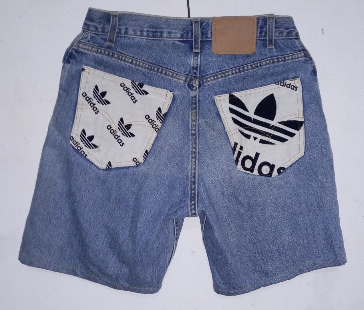 Other US Vintage Boro Levis 506 x Addias Custom Denim Pants Size US 32 / EU 48 - 1 Thumbnail