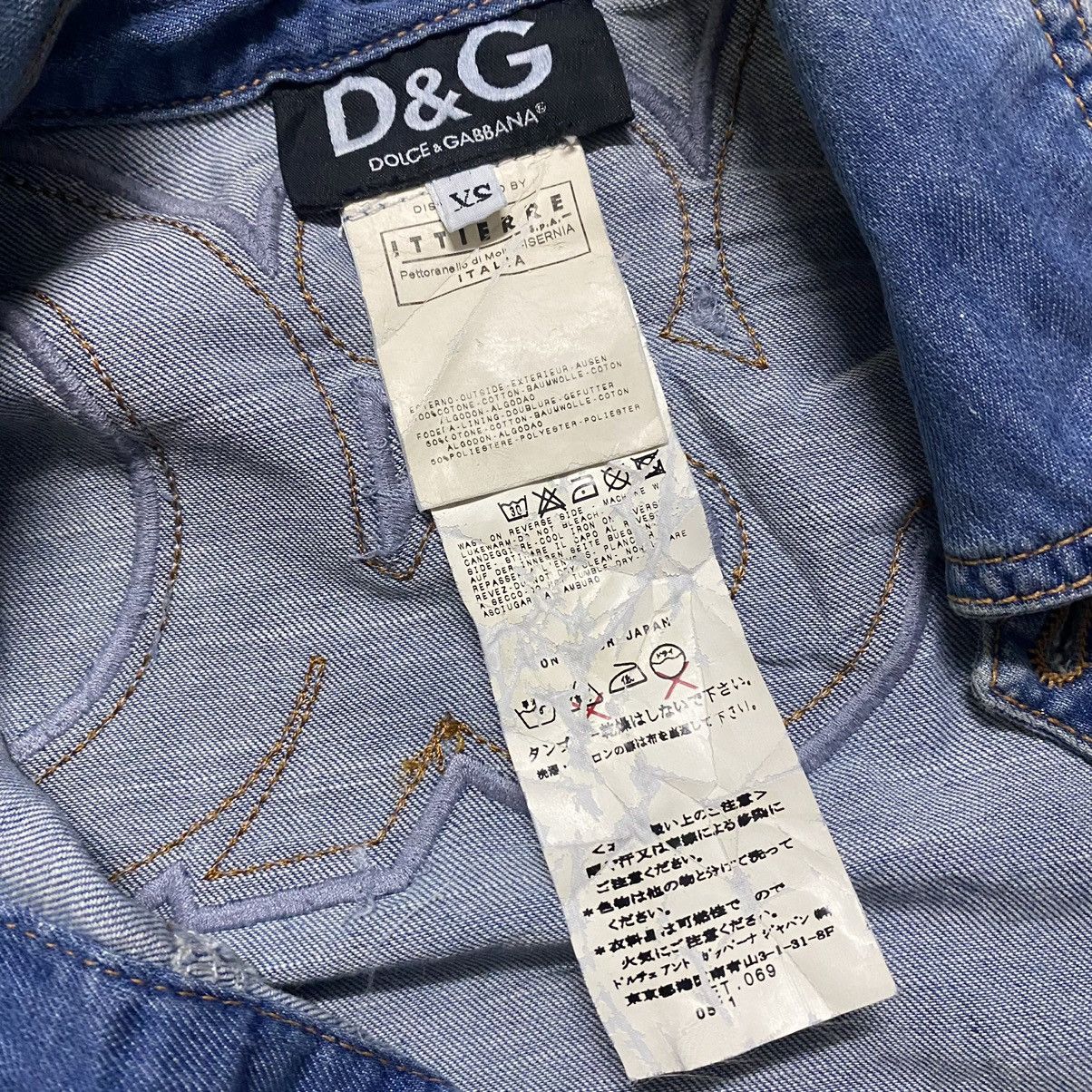 Dolce & Gabbana Dolce&Gabbana Denim Jacket Size XS / US 0-2 / IT 36-38 - 16 Thumbnail