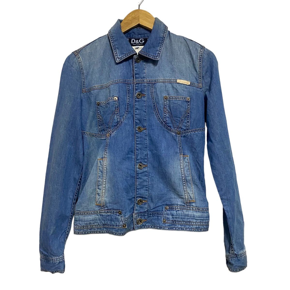 Dolce & Gabbana Dolce&Gabbana Denim Jacket Size XS / US 0-2 / IT 36-38 - 2 Thumbnail