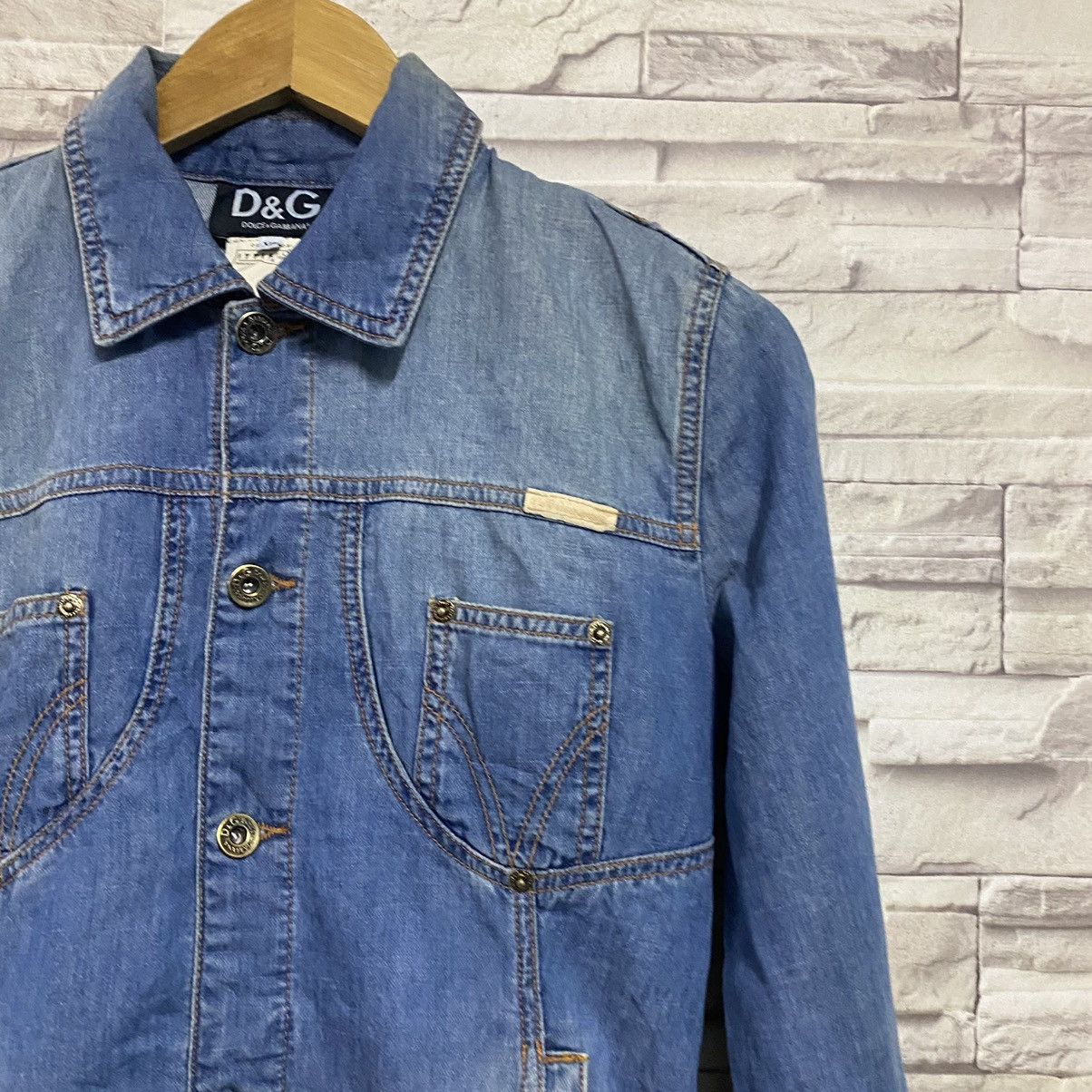 Dolce & Gabbana Dolce&Gabbana Denim Jacket Size XS / US 0-2 / IT 36-38 - 5 Thumbnail