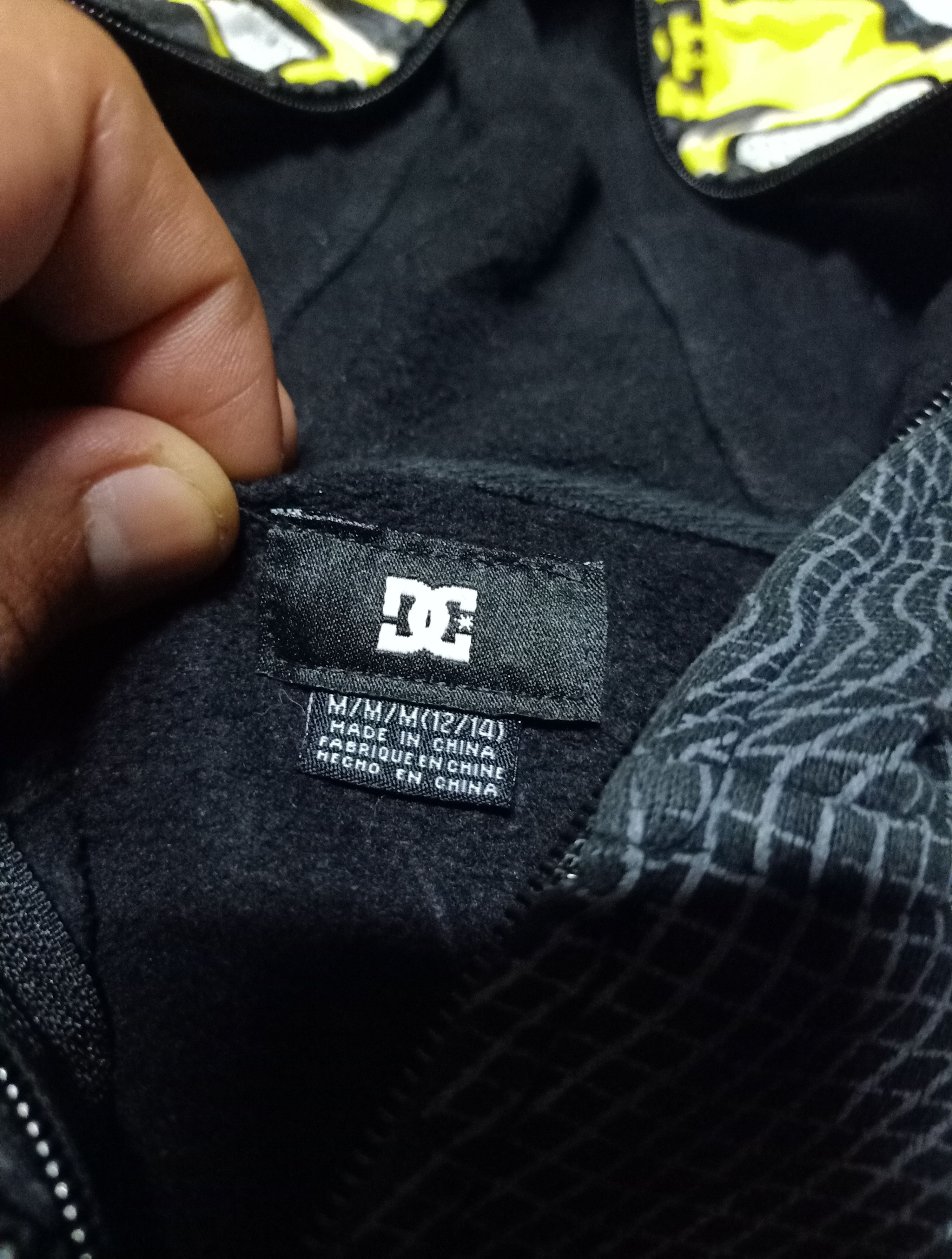 DC Dc Skull Face Full Zipper Hoodie Size M Size US M / EU 48-50 / 2 - 3 Thumbnail
