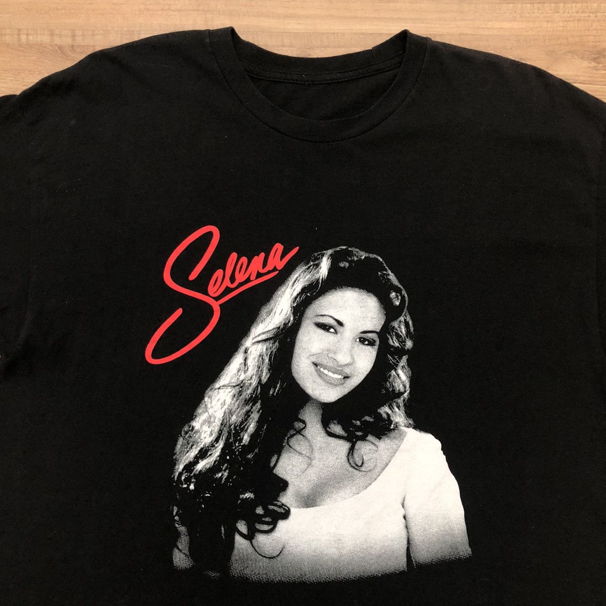 Band Tees × Vintage Vintage Selena Quintanilla Shirt Size US XL / EU 56 / 4 - 4 Thumbnail