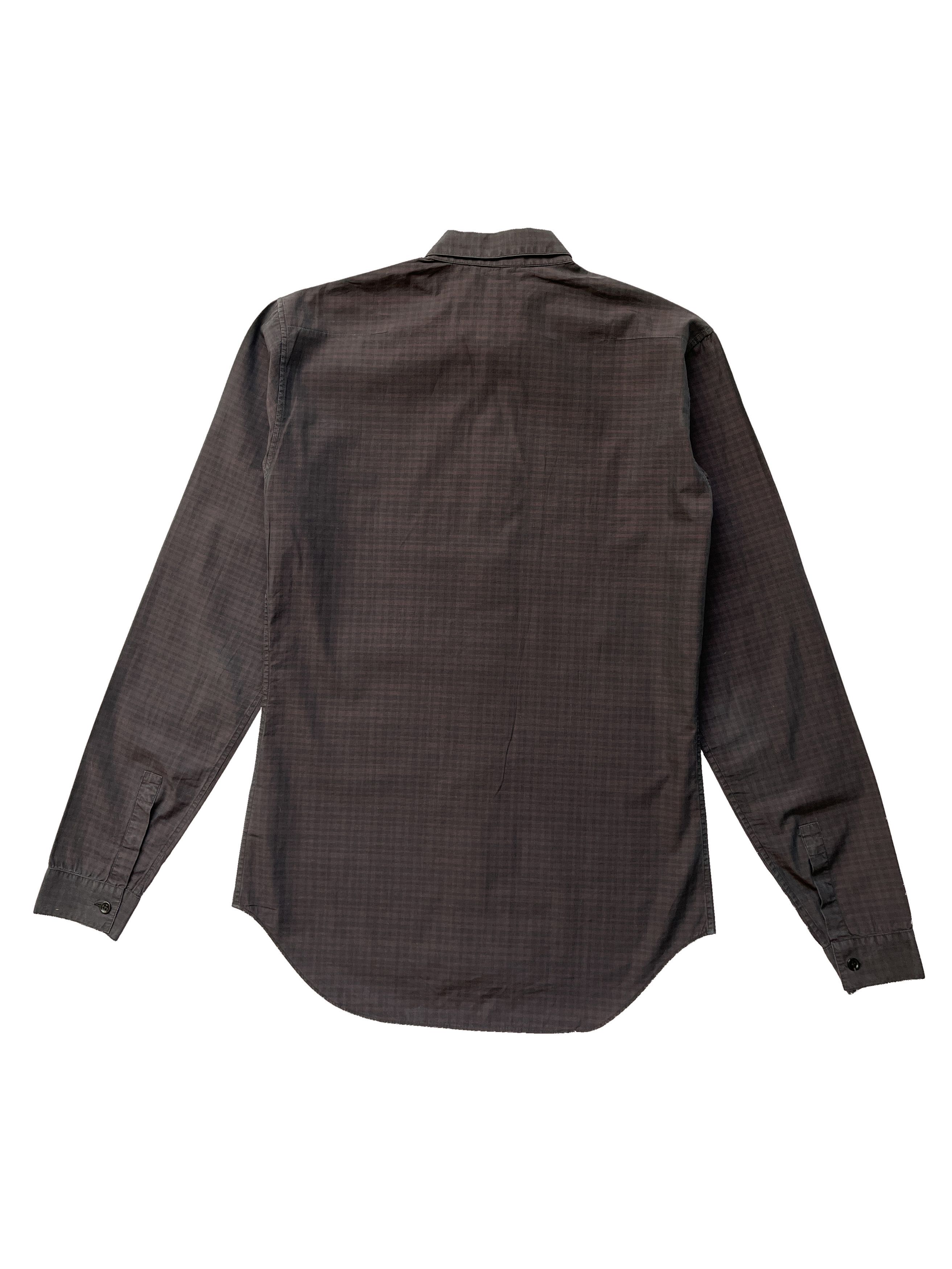 Dior ⚡️QUICK SALE⚡️Dior KVA Burgundy Black Check Shirt Size US M / EU 48-50 / 2 - 2 Thumbnail