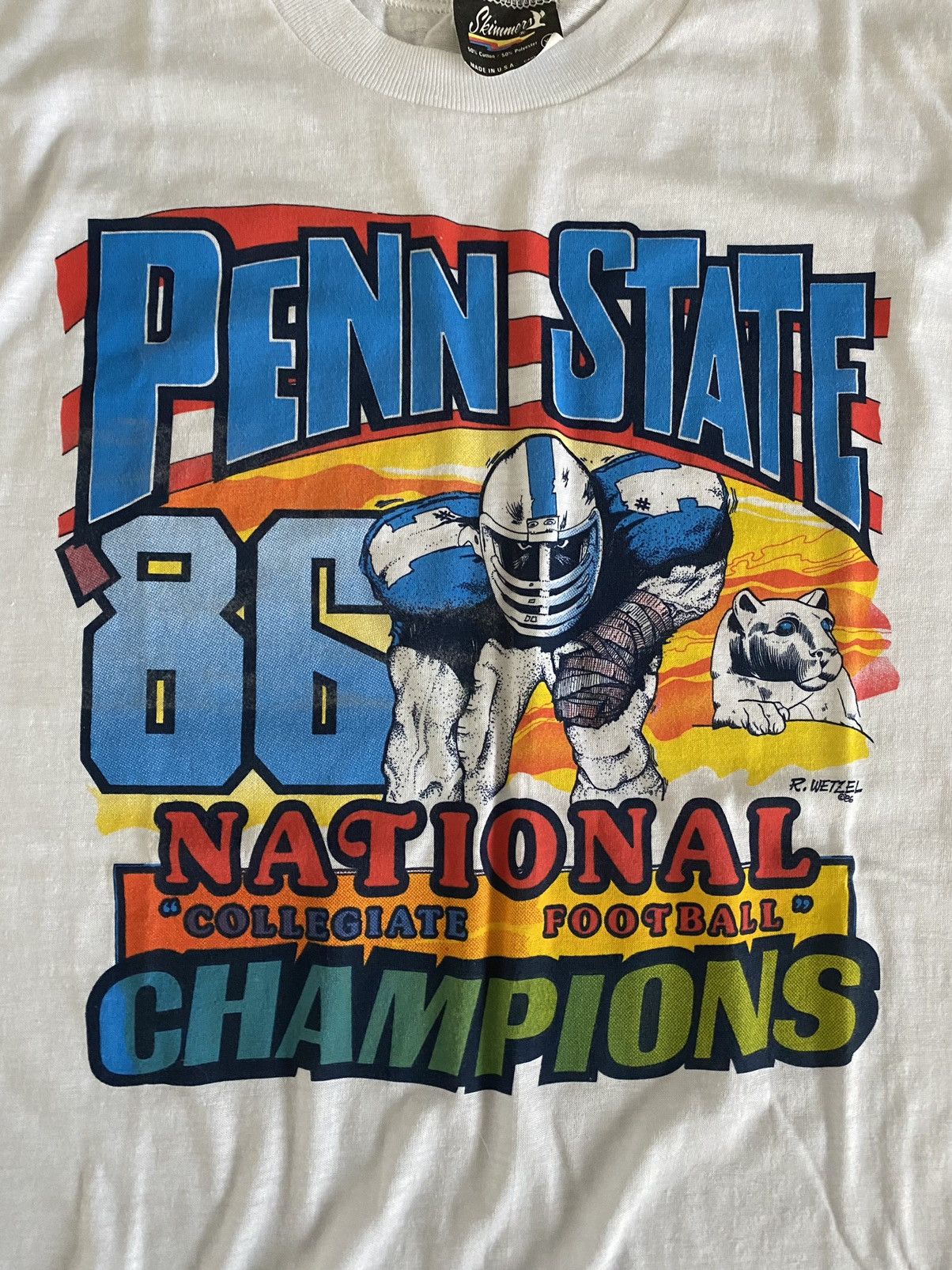 NCAA NCAA Penn State National Champions T-Shirt Size US XL / EU 56 / 4 - 2 Thumbnail