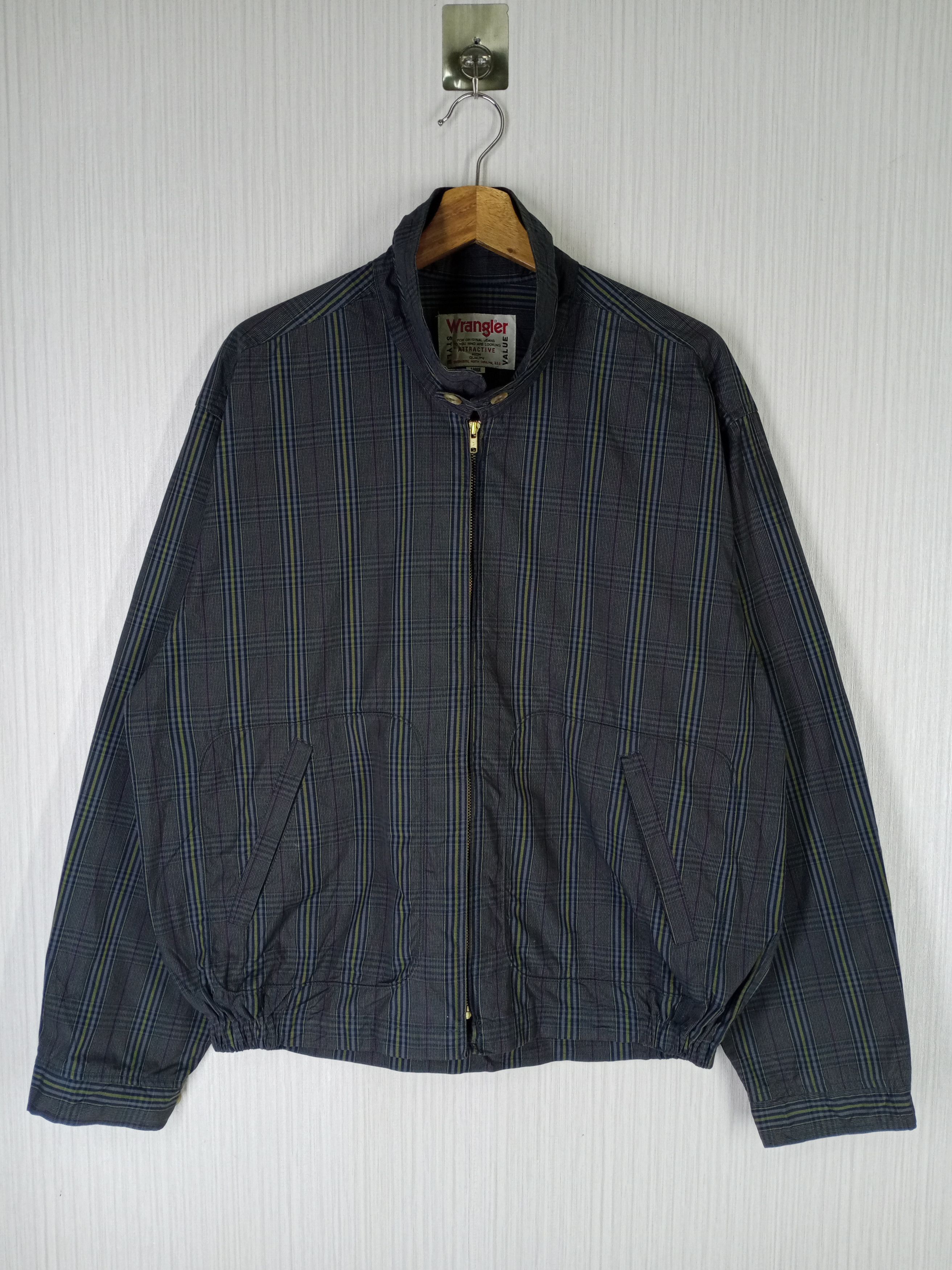 Wrangler RARE VINTAGE WRANGLER ZIPPER JACKET Size US L / EU 52-54 / 3 - 1 Thumbnail
