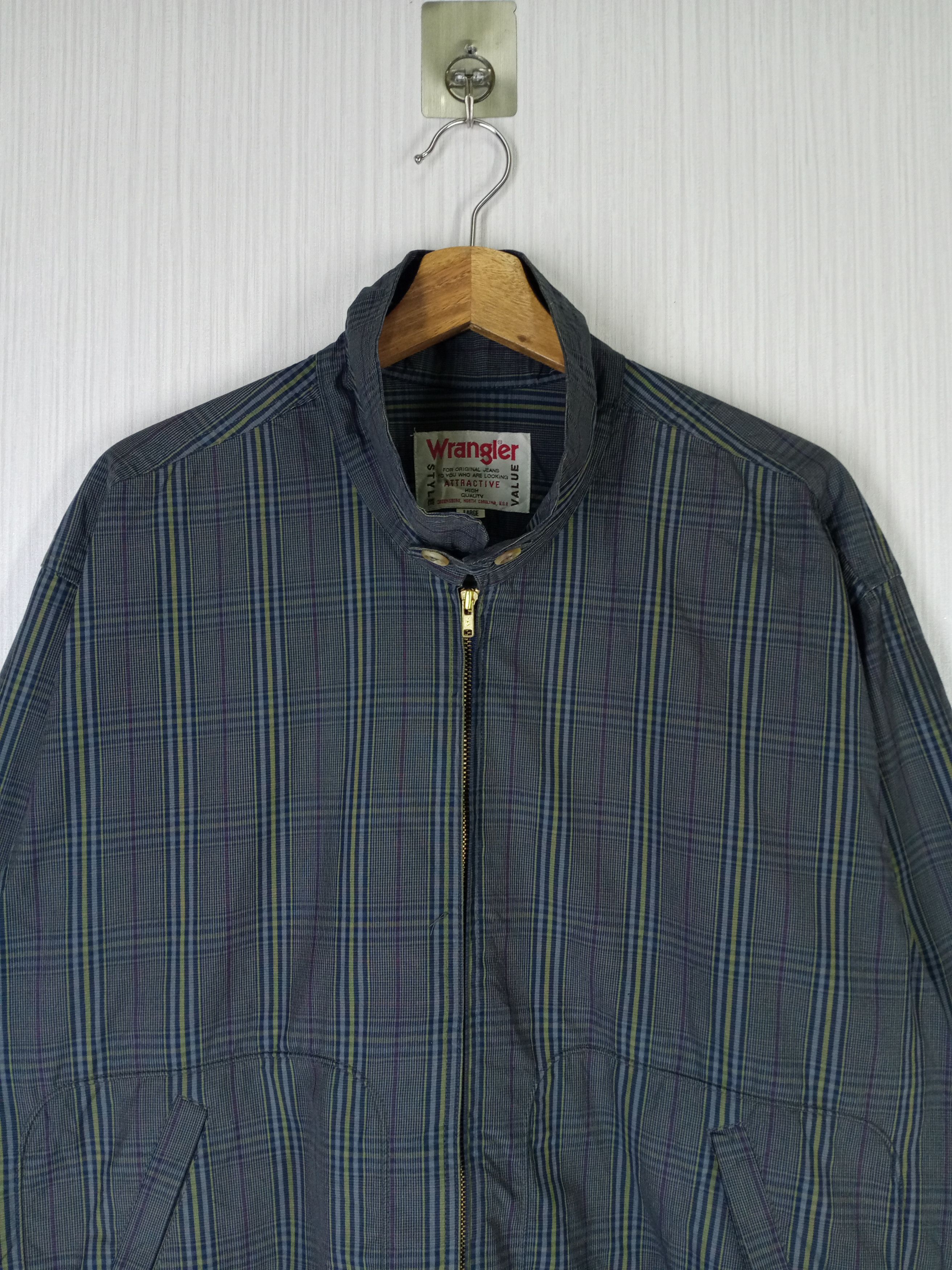 Wrangler RARE VINTAGE WRANGLER ZIPPER JACKET Size US L / EU 52-54 / 3 - 2 Thumbnail