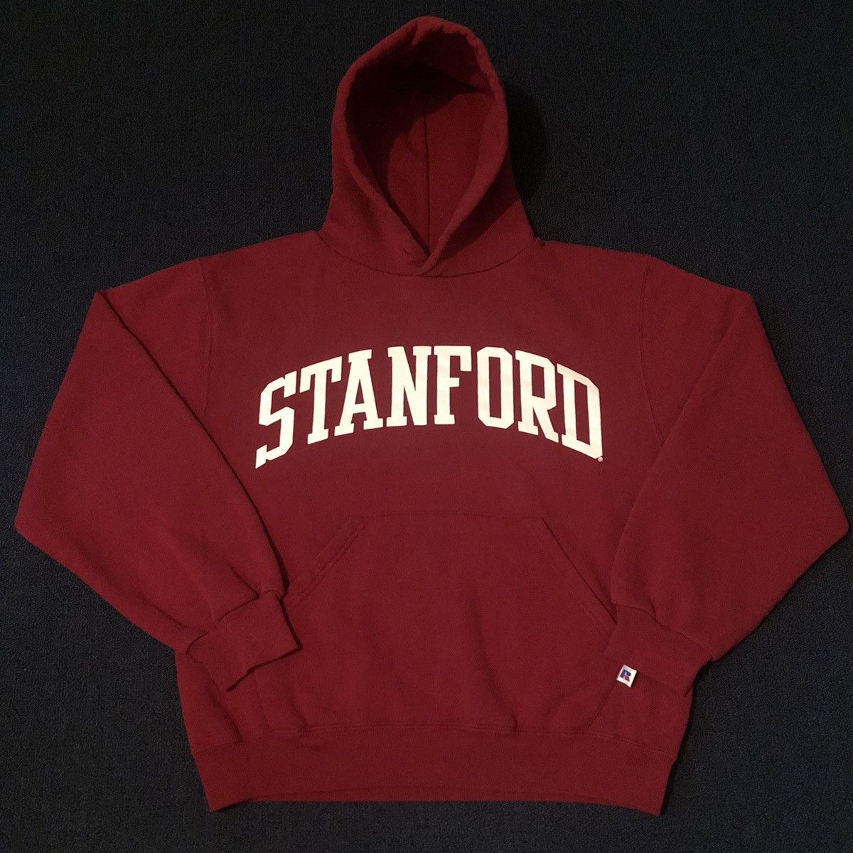 Vintage Vintage 90s Russell Athletic Stanford University Logo Hoodie ...