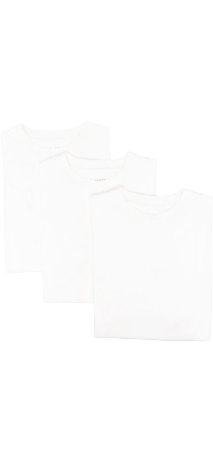 Jil Sander white 3 set T-shirt