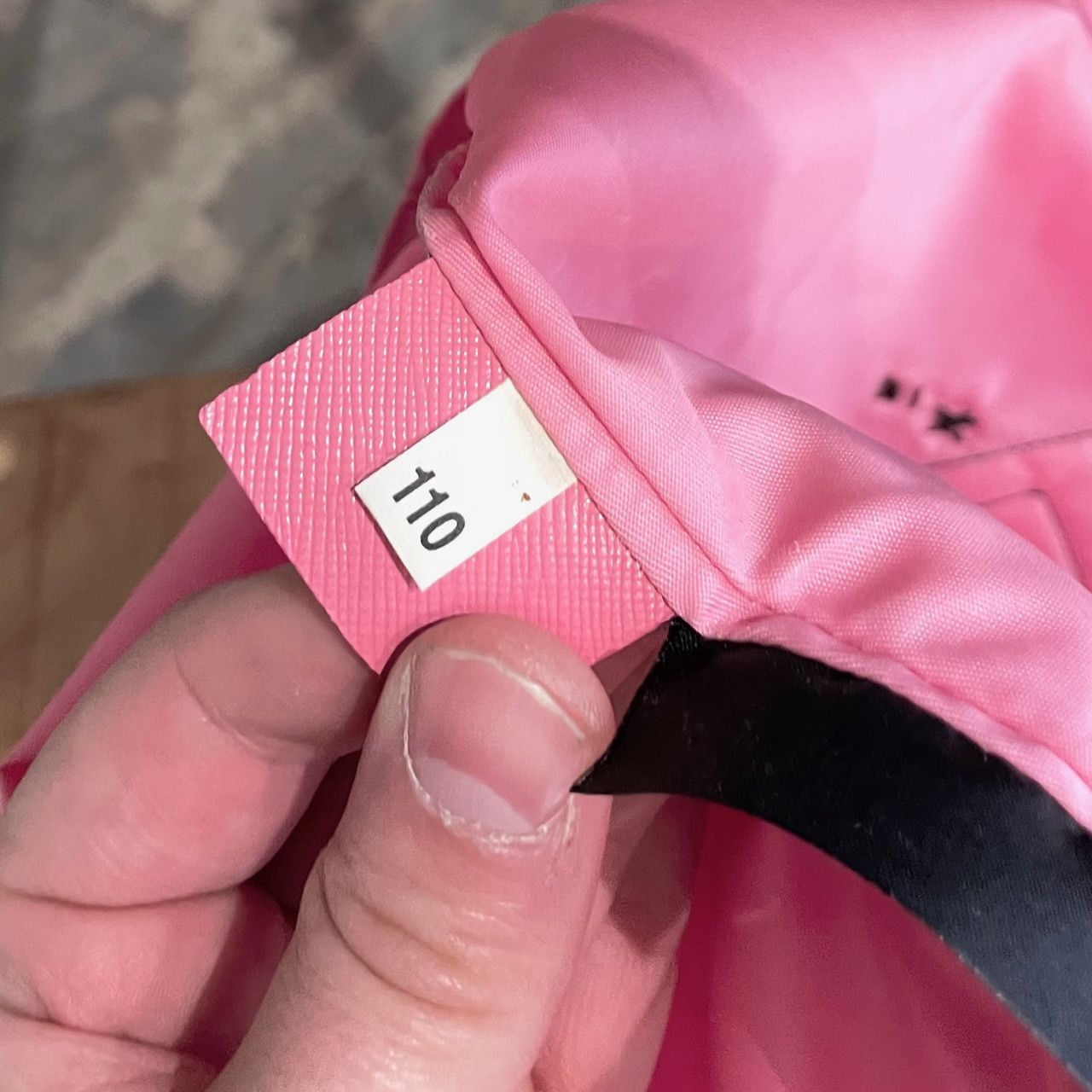 Prada Prada Pink Tessuto Nylon Embellished Robot Tote Size ONE SIZE - 12 Thumbnail