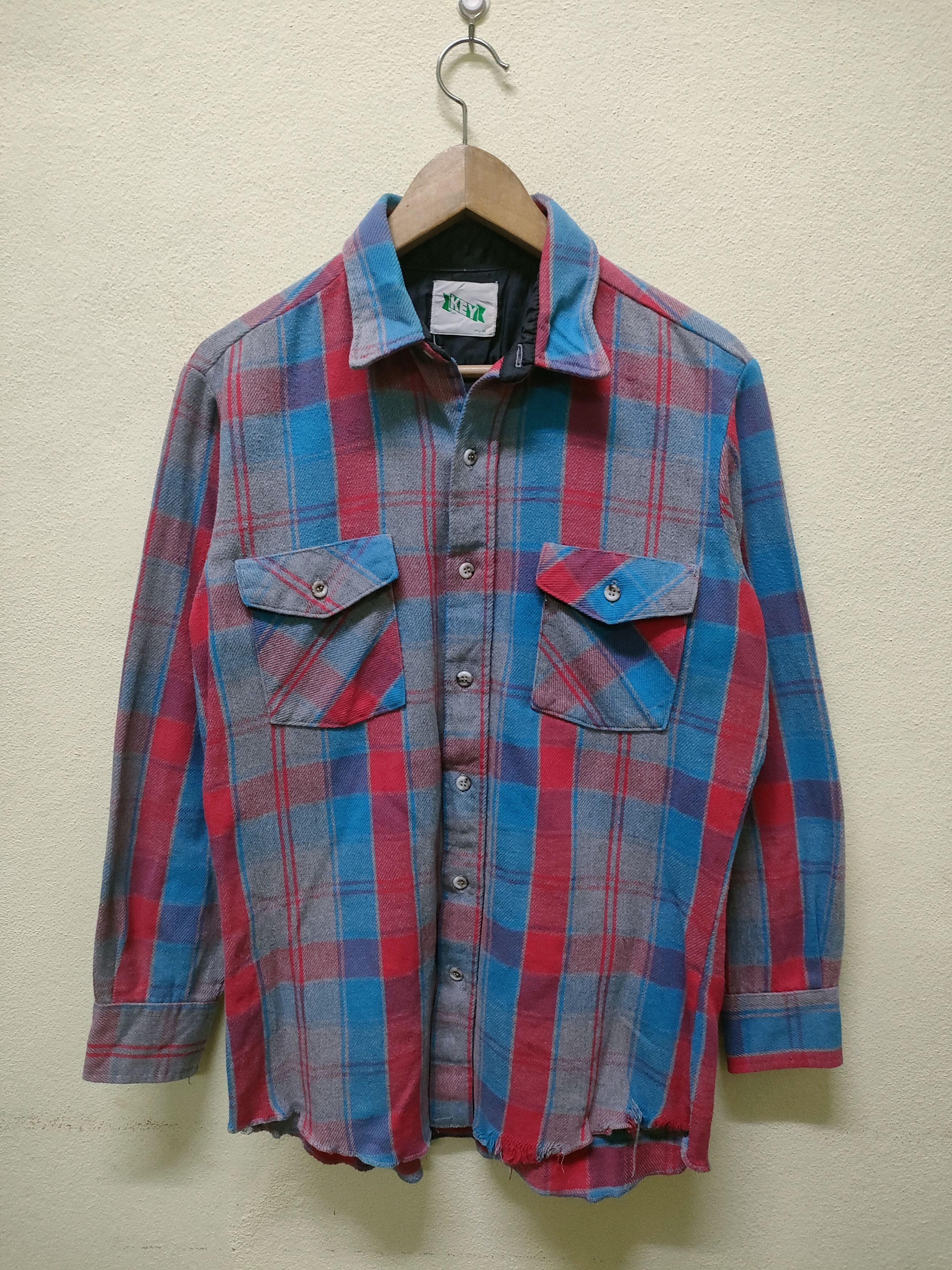 Vintage Key Flannel