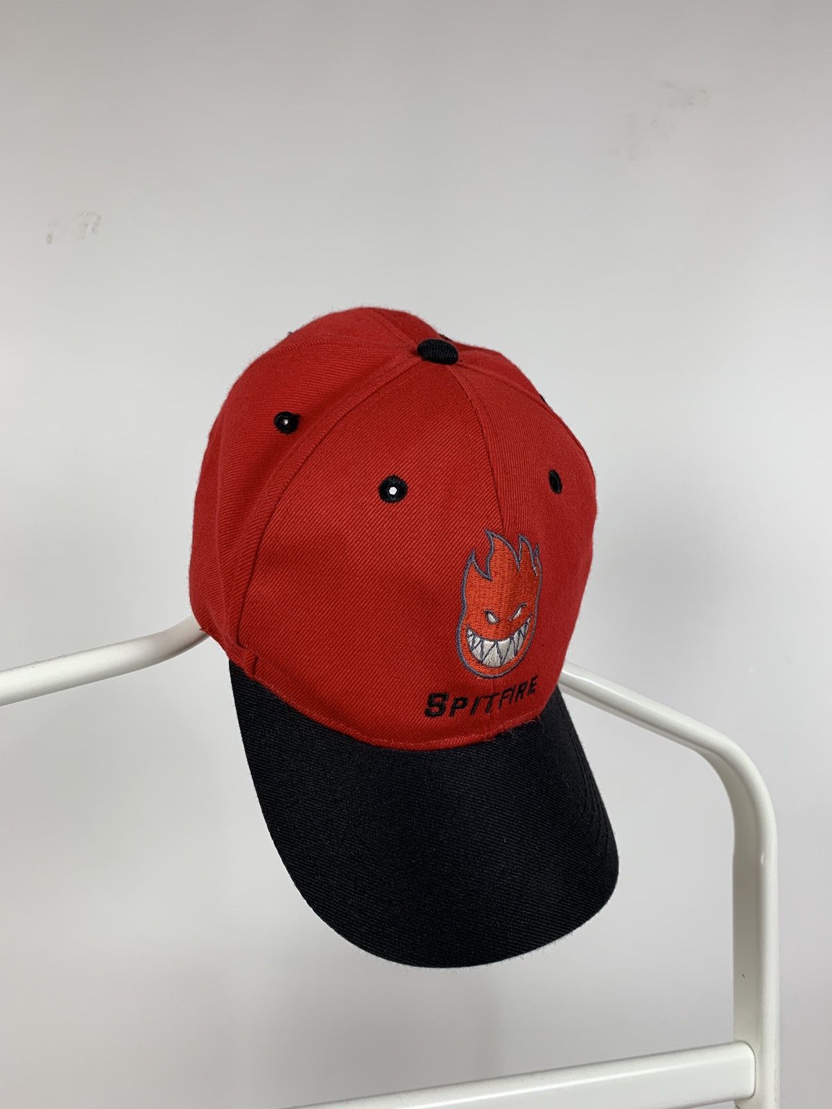 Hook-Ups Vintage Spitfire Red/Black Skateboard Cap Size ONE SIZE - 2 Thumbnail