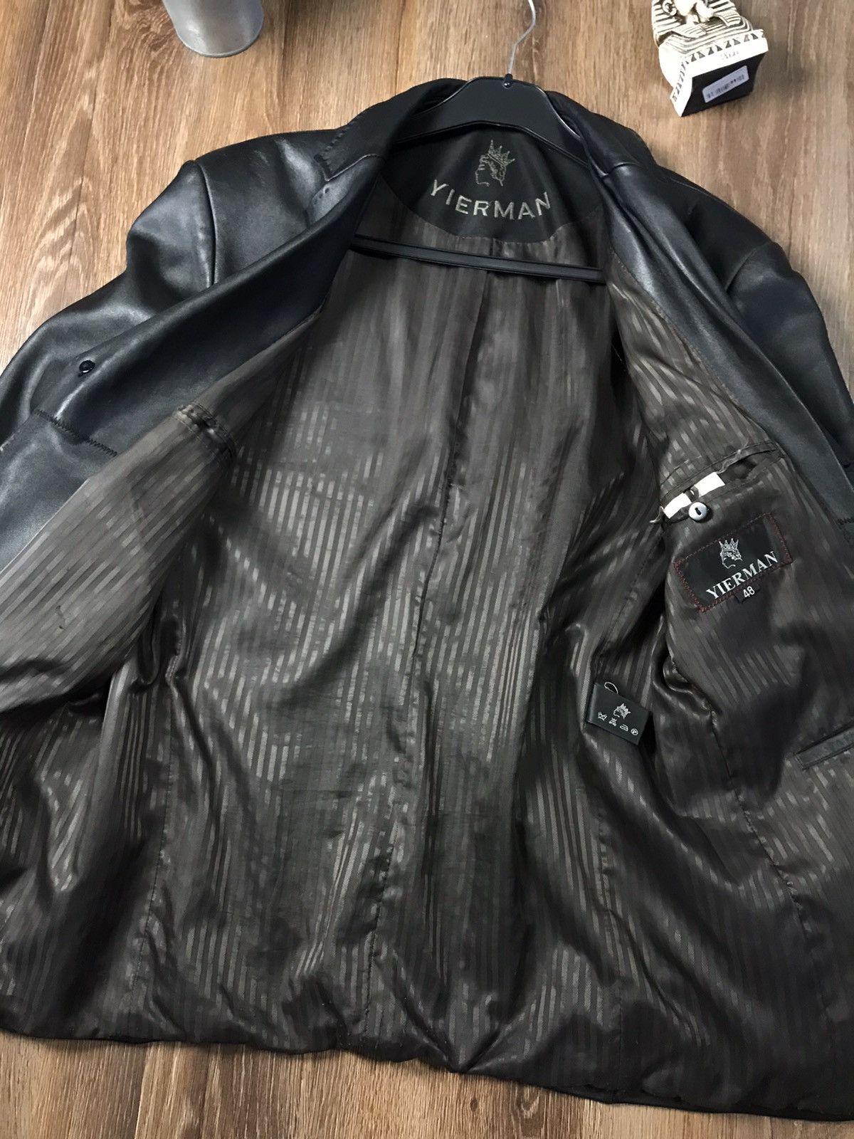 Japanese Brand Leather Jacket Yierman Rare Size US M / EU 48-50 / 2 - 10 Thumbnail