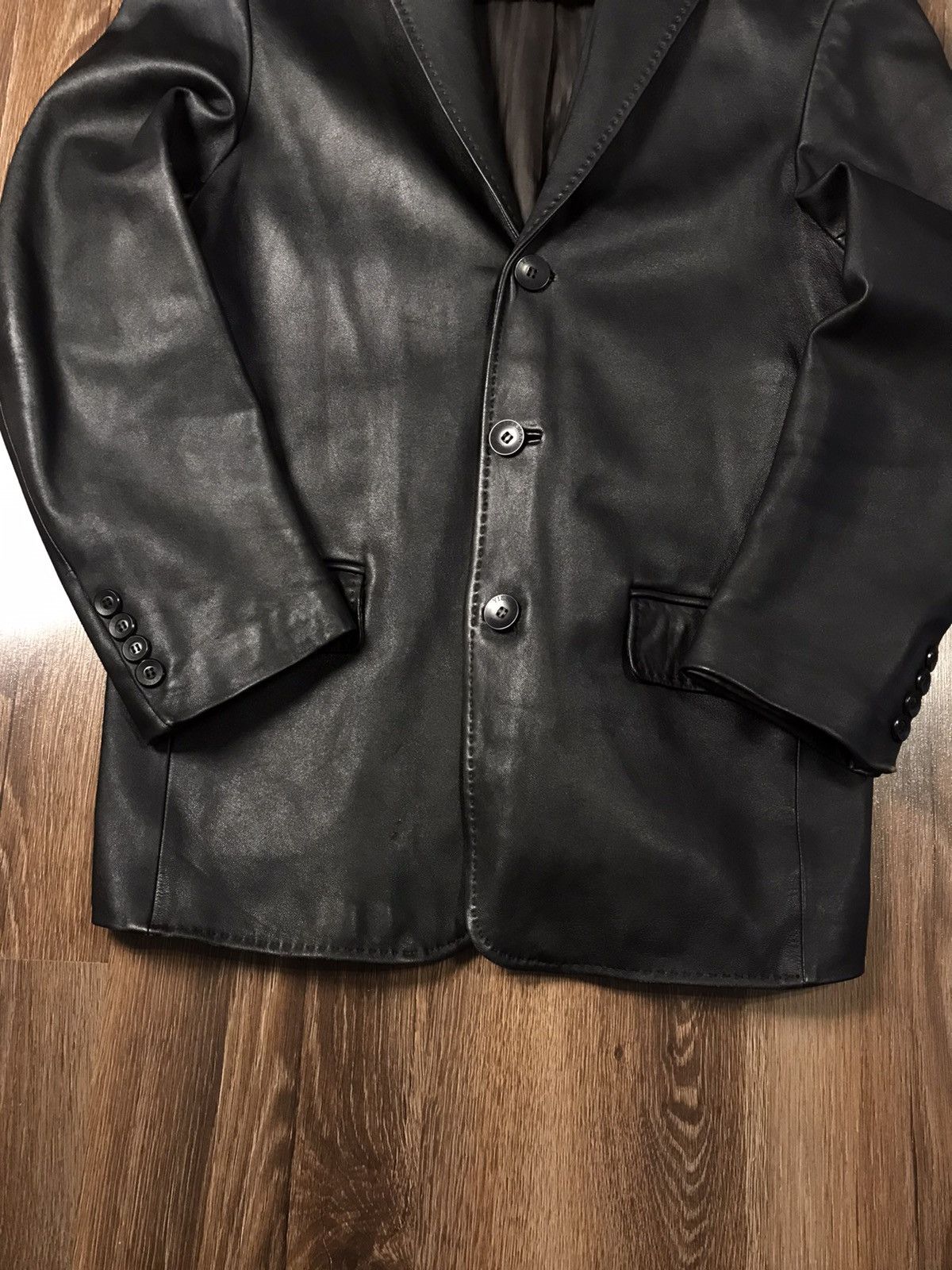 Japanese Brand Leather Jacket Yierman Rare Size US M / EU 48-50 / 2 - 3 Thumbnail
