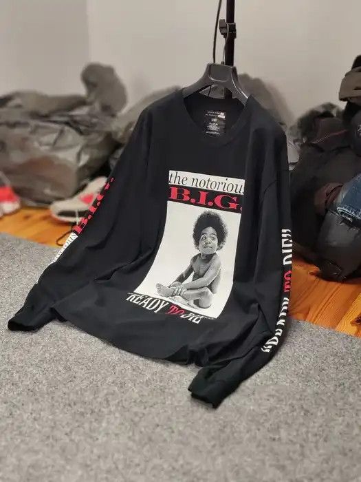 Rap Tees Vintage The Notorious BIG x Culture Kings Long sleeve shirt Size US L / EU 52-54 / 3 - 10 Thumbnail