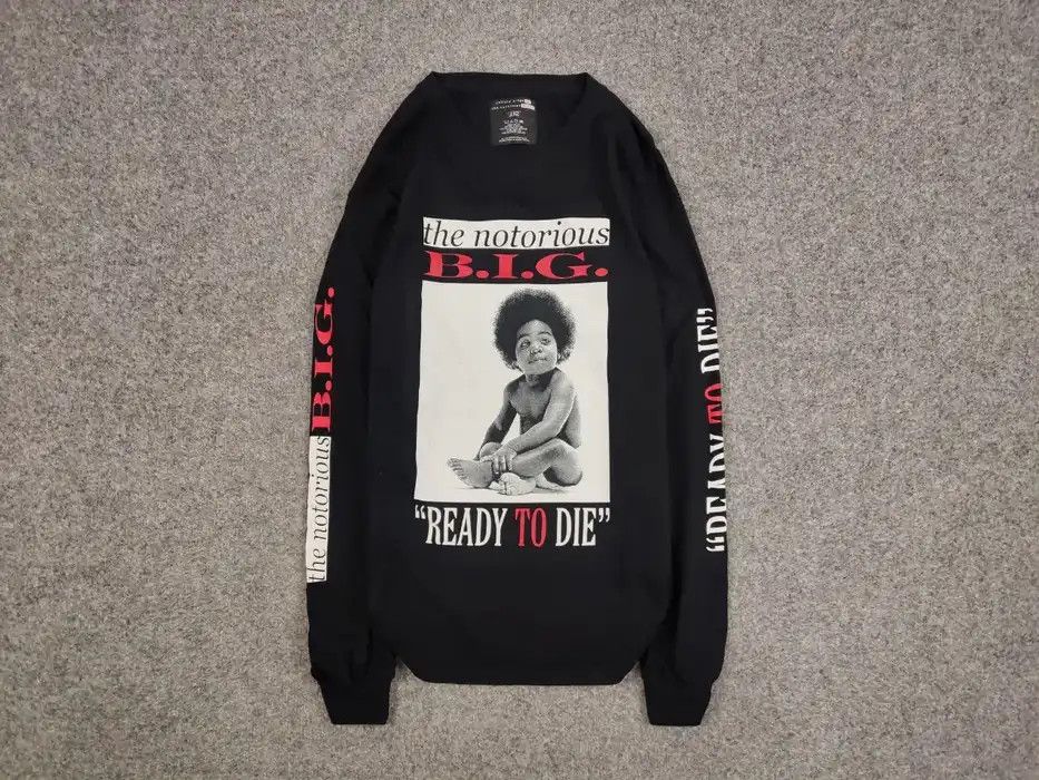 Rap Tees Vintage The Notorious BIG x Culture Kings Long sleeve shirt Size US L / EU 52-54 / 3 - 1 Thumbnail