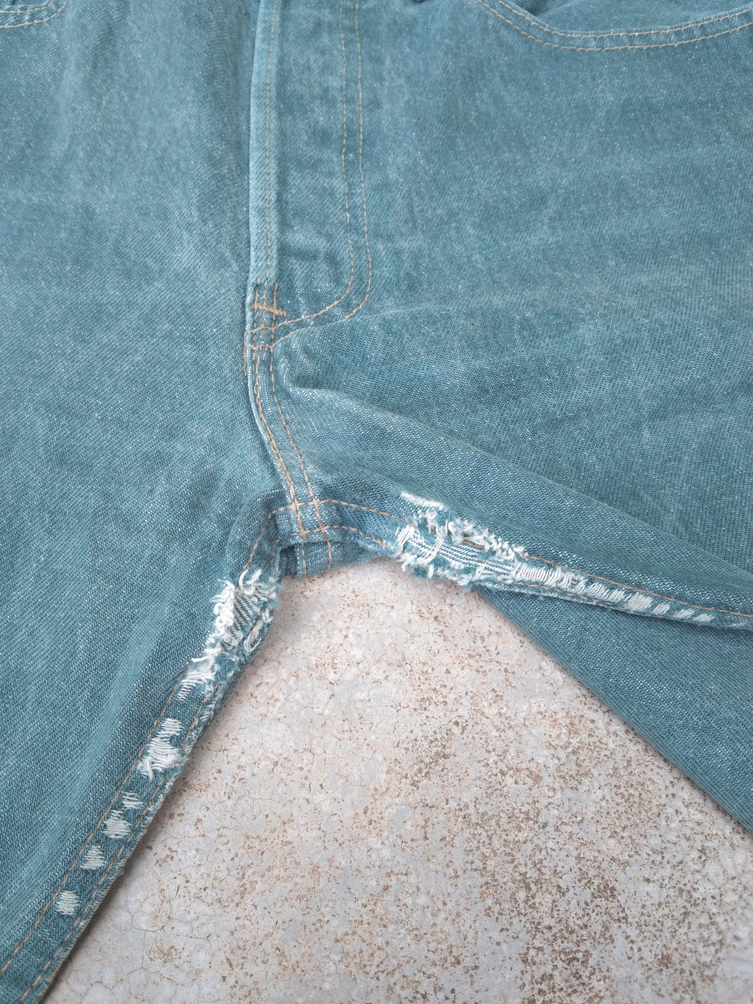 Levi's Vintage Levi's 501 Straight Leg Distressed Jeans 32x30 Size US 32 / EU 48 - 7 Thumbnail