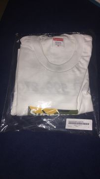 Supreme Brooklyn Box Logo Tee White Men's - FW17 - US