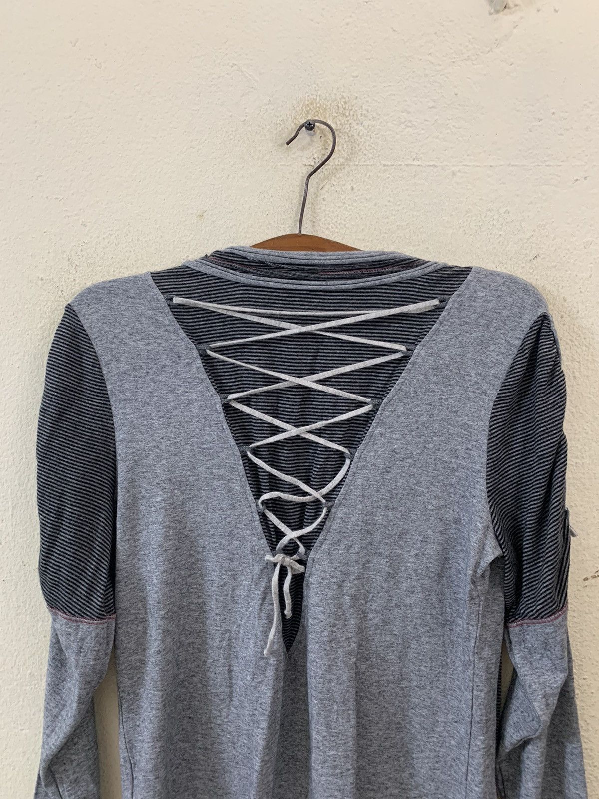 Japanese Brand Giuly Patchwork Tshirt Size US XS / EU 42 / 0 - 11 Thumbnail
