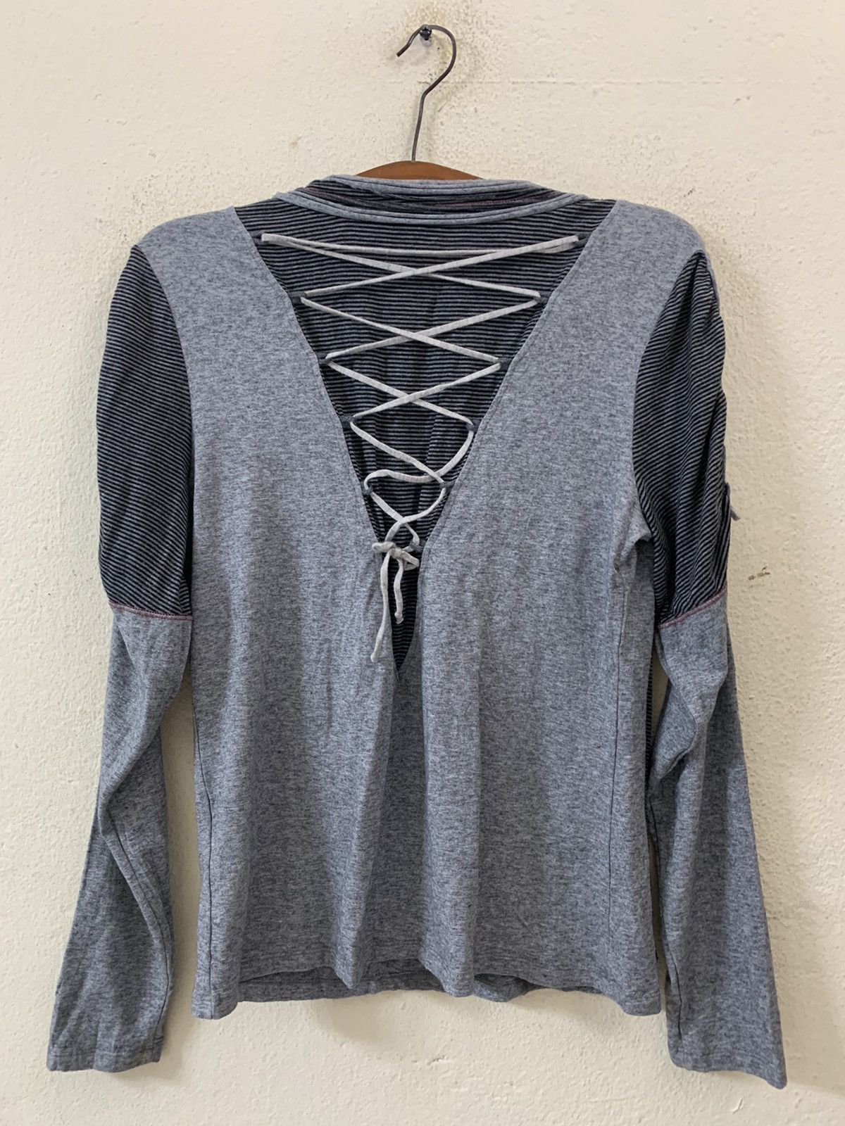 Japanese Brand Giuly Patchwork Tshirt Size US XS / EU 42 / 0 - 8 Thumbnail
