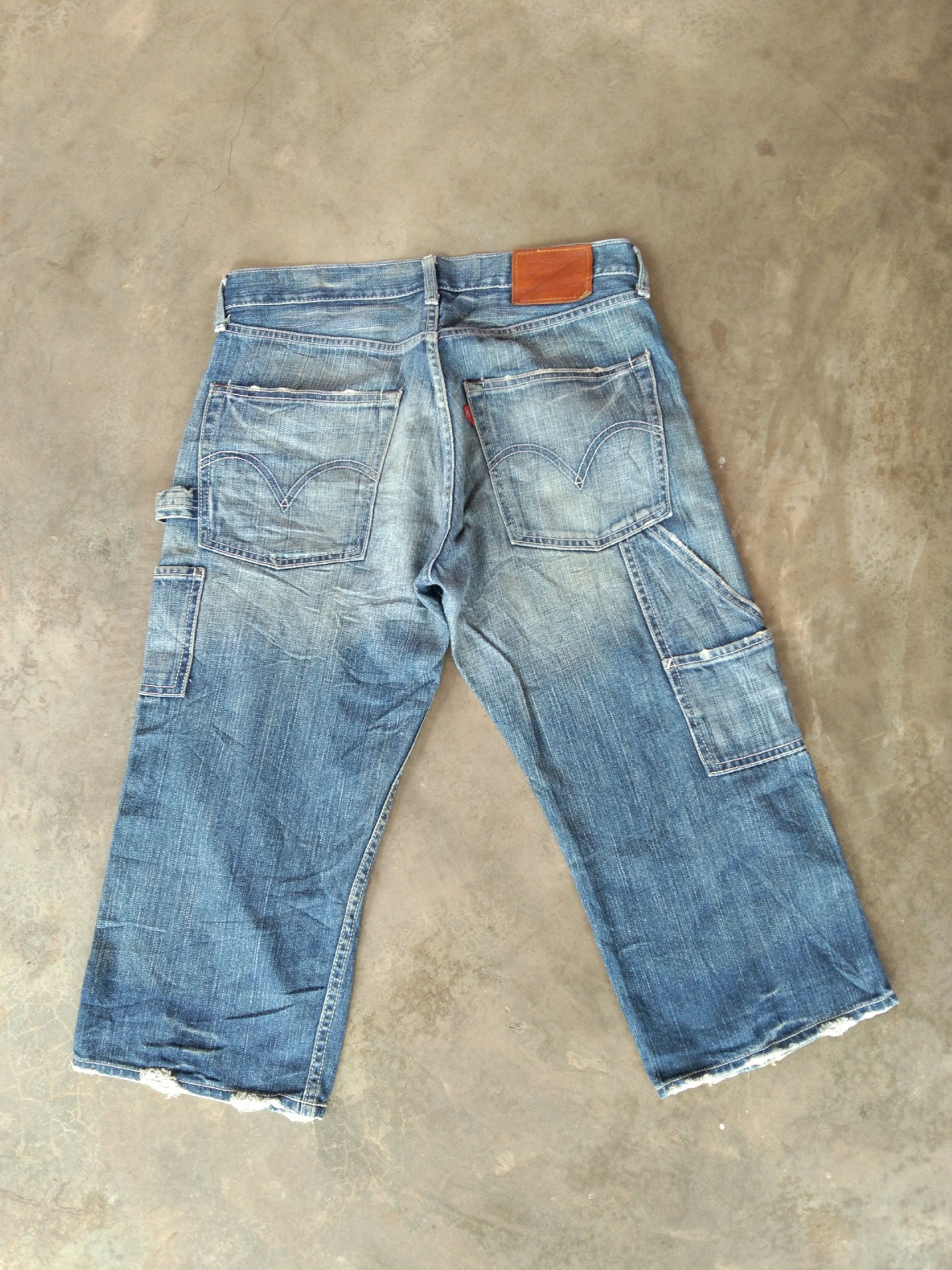 Levi's Vintage Levi's Jeans 503 Carpenter Short Jorts Size US 32 / EU 48 - 1 Thumbnail