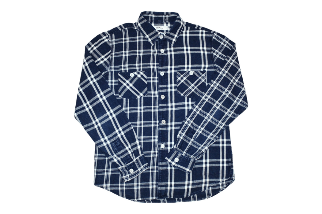 Japanese Brand 💥 Rare 💥 FMDTL Tokyo Japan Plaid Check Flannel Shirt ...