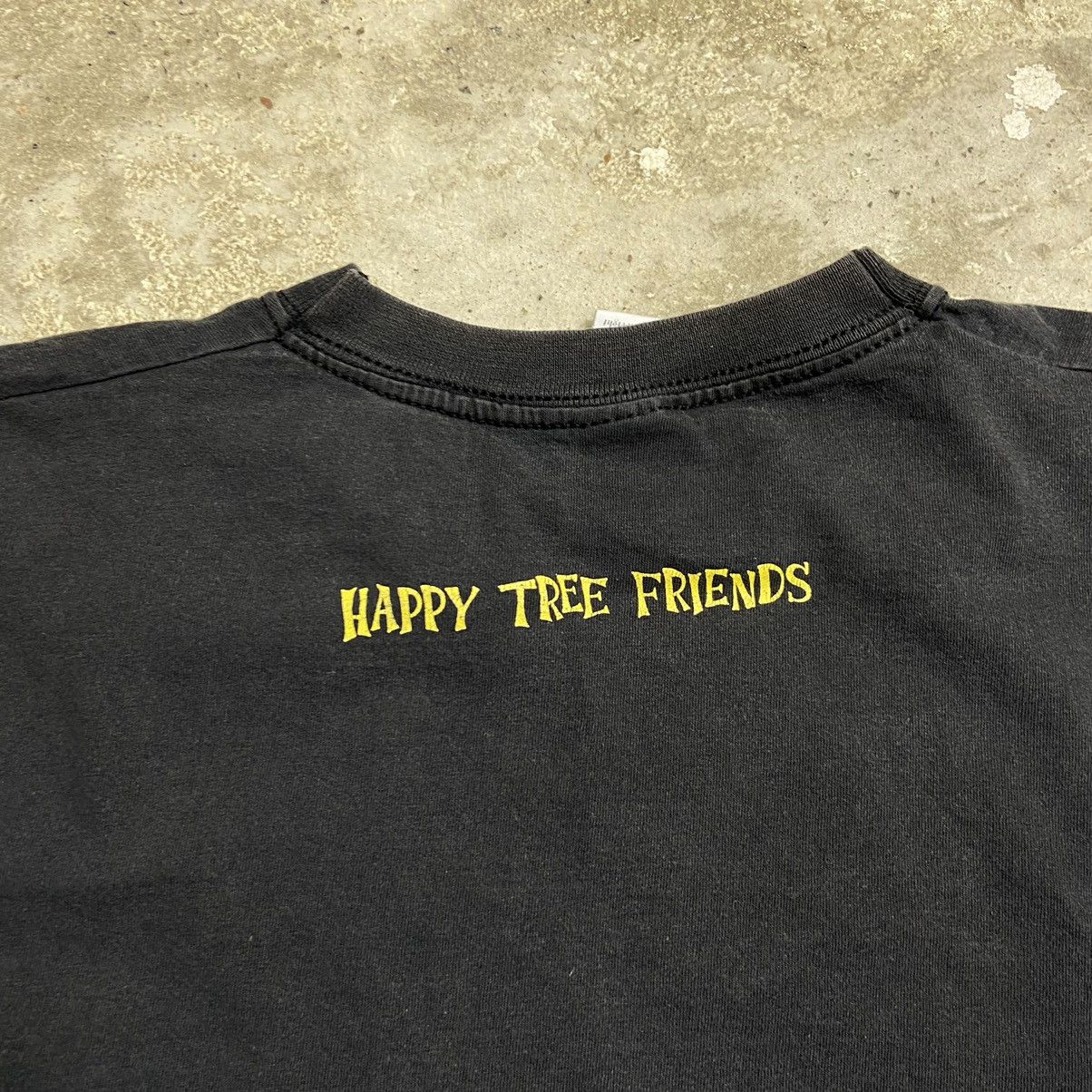 Cartoon Network 2004 HAPPY TREE FRIENDS RARE VINTAGE FADED HEAVY TEE - № 147 Size US L / EU 52-54 / 3 - 6 Thumbnail