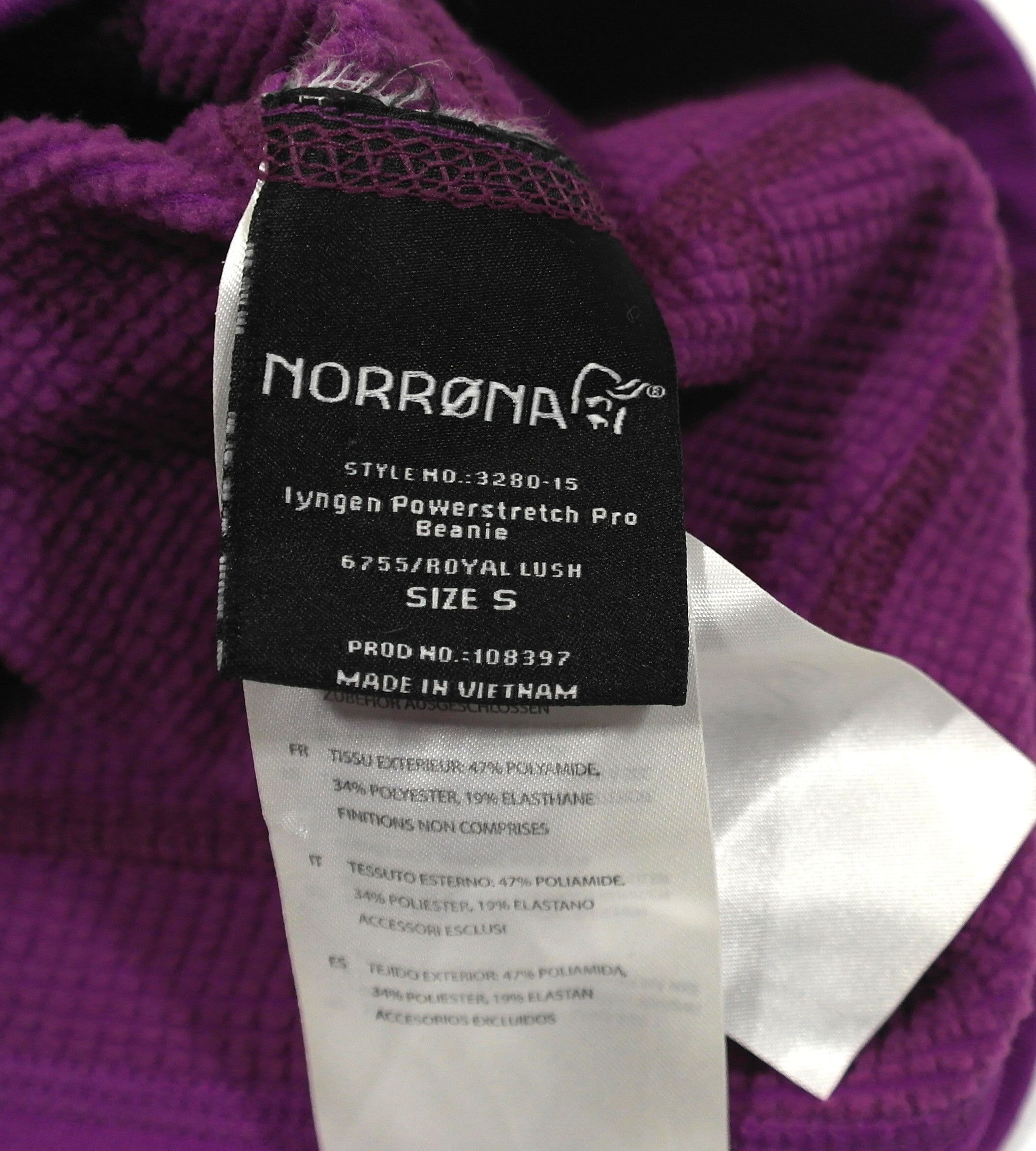 Norrona Norrona Iyngen Powerstretch Pro Beanie Hat Size ONE SIZE - 4 Thumbnail
