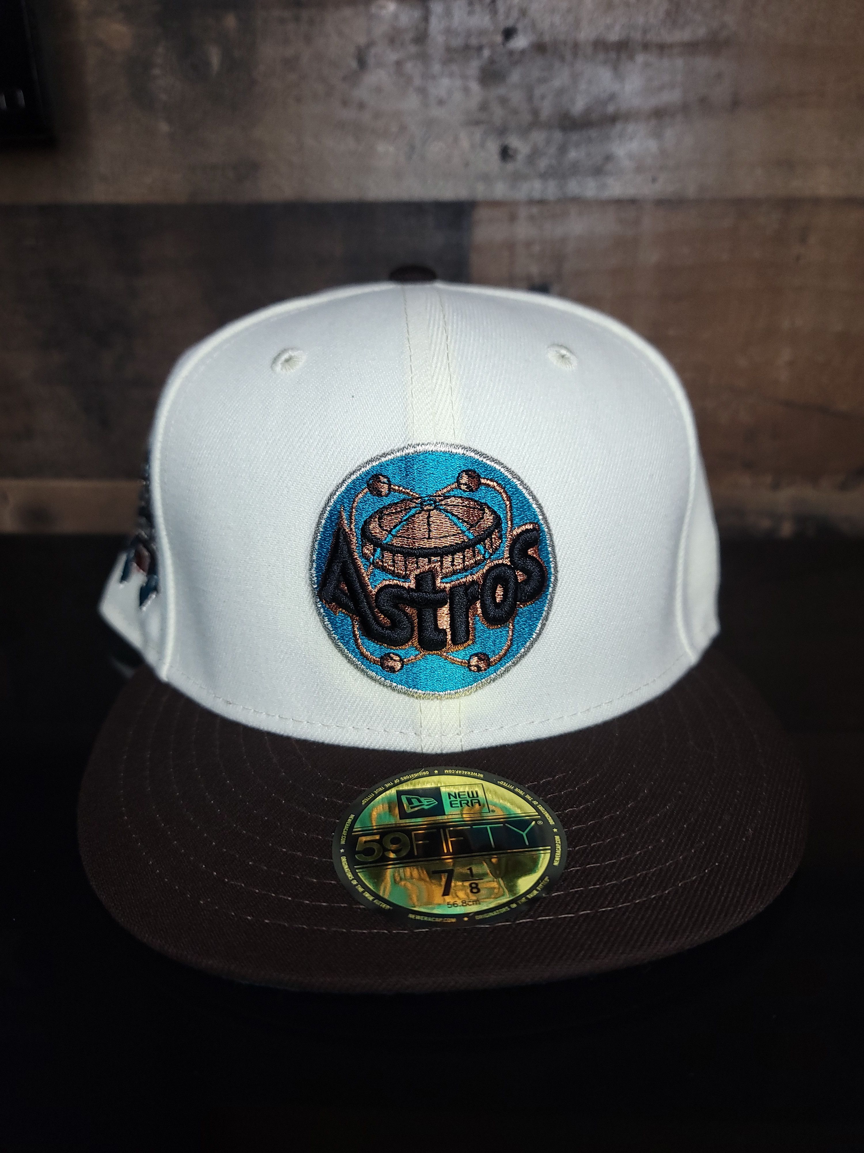 NEW ERA × FELT Houston Astros-7 1/2✨️ New Era Astros 59Fifty Felt Fitted Cap | Foot Locker