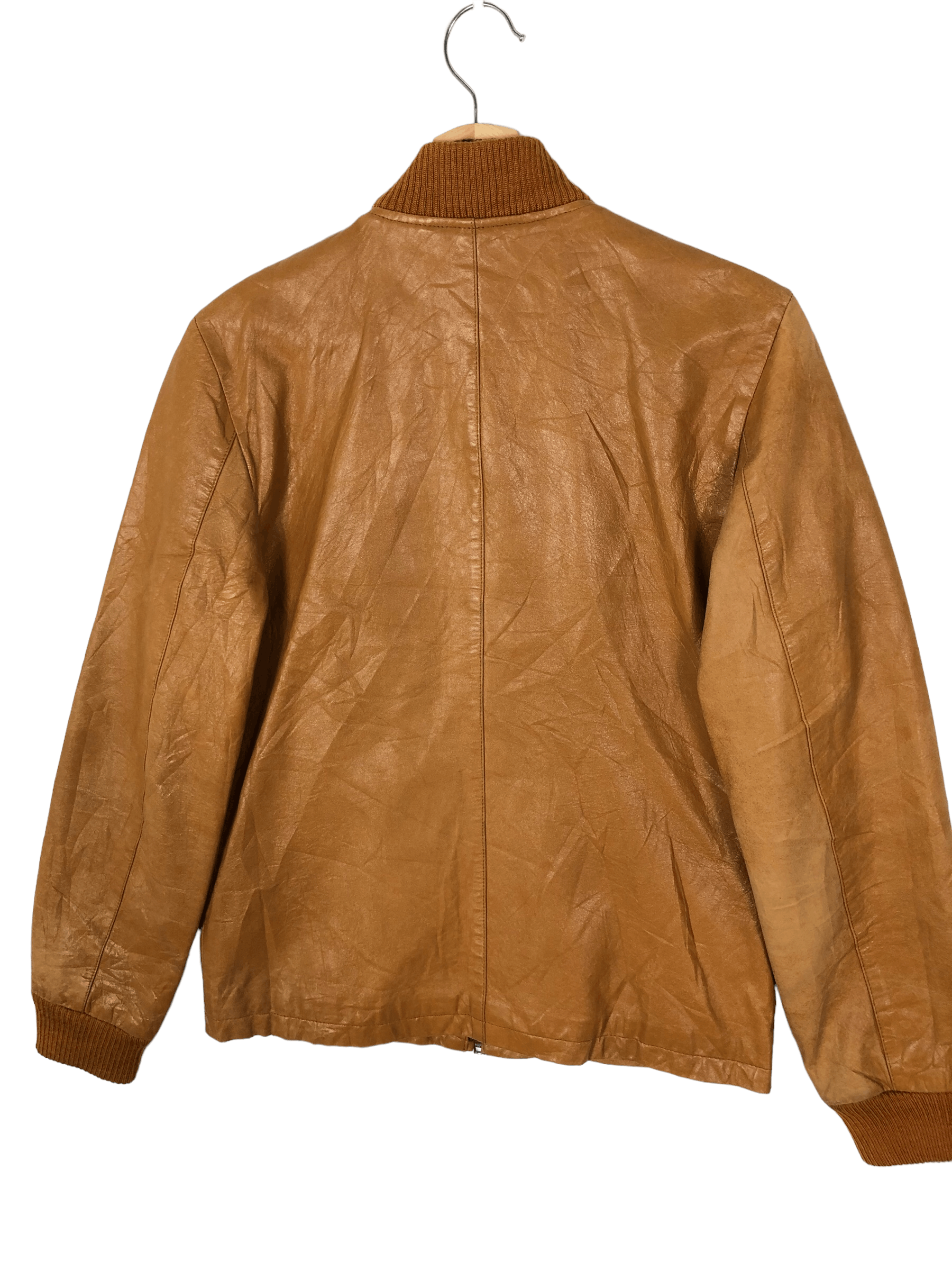 Japanese Brand VINTAGE RIRI ZIPPER SHEEPSKIN JACKET Size US S / EU 44-46 / 1 - 6 Thumbnail