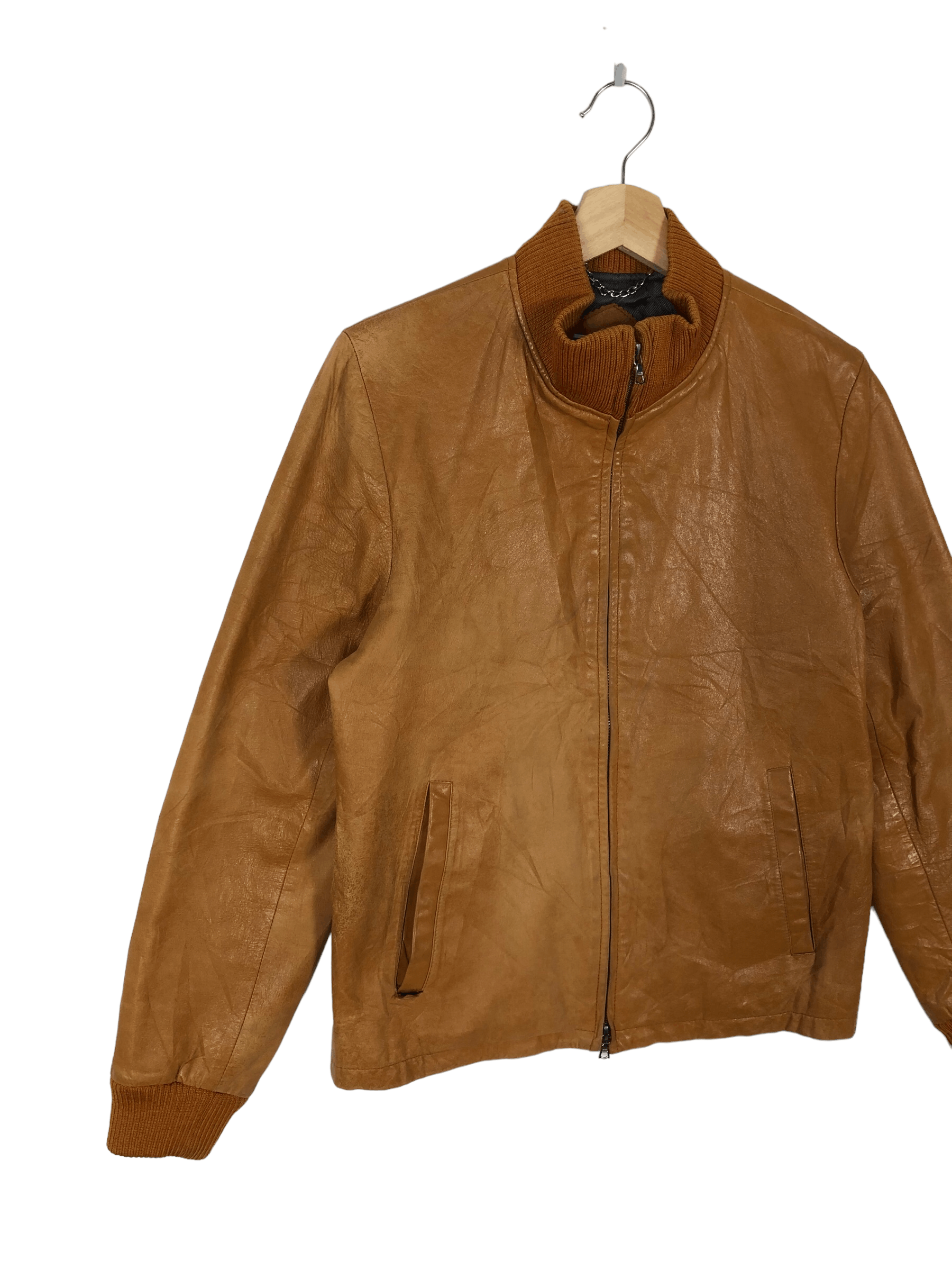 Japanese Brand VINTAGE RIRI ZIPPER SHEEPSKIN JACKET Size US S / EU 44-46 / 1 - 5 Thumbnail