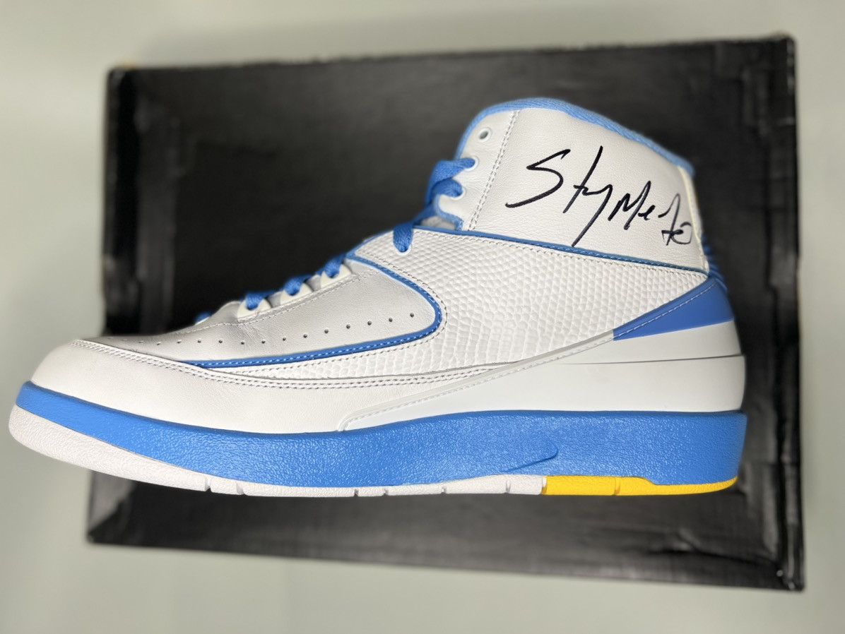 Jordan Brand Jordan 2 Melo (2018) Signed By Carmelo Anthony Hall Of Famer Size US 11.5 / EU 44-45 - 1 Thumbnail