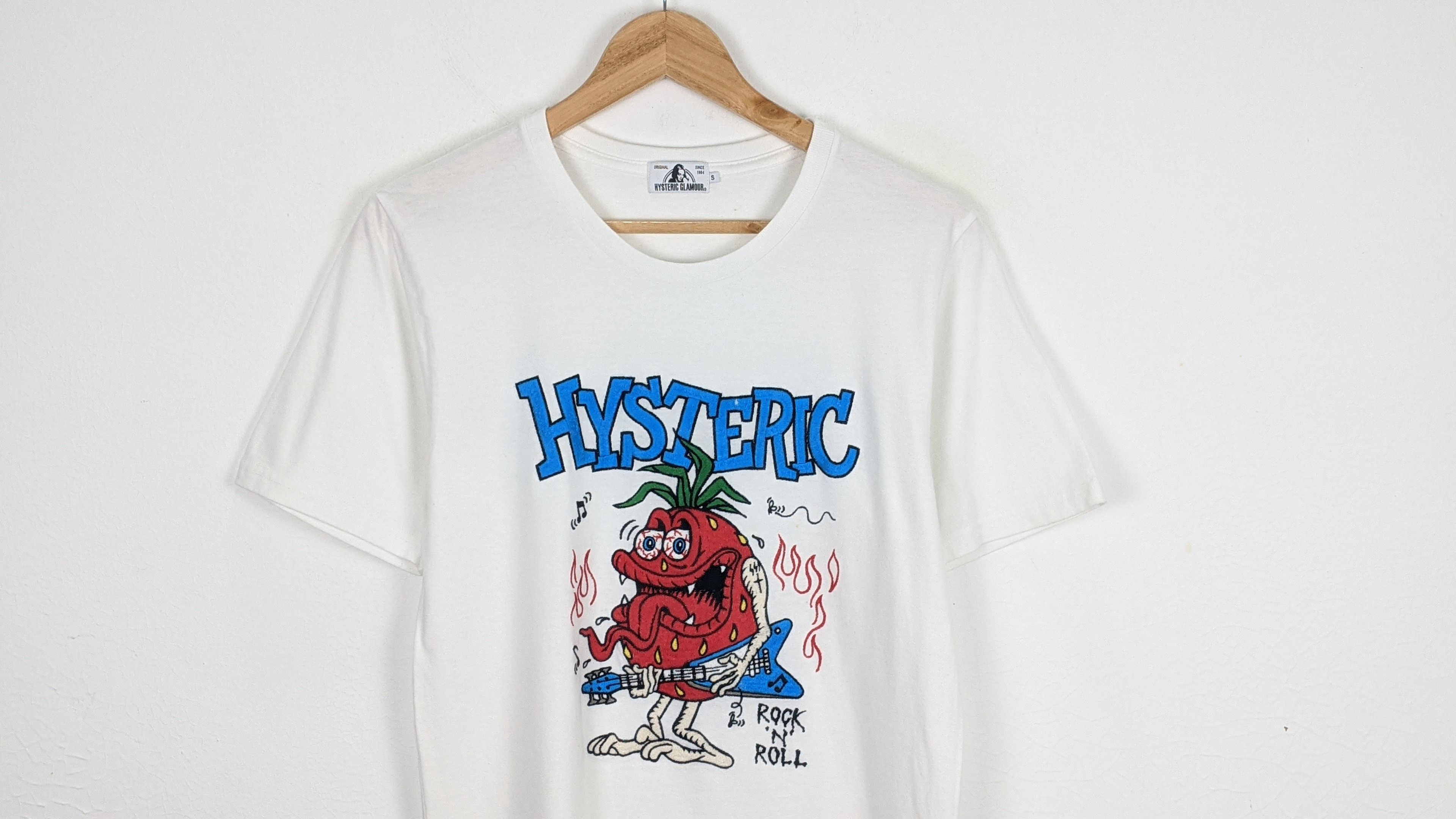 Hysteric Glamour Hysteric Glamour Strawberry Monster Embroidery shirt Size US S / EU 44-46 / 1 - 2 Thumbnail
