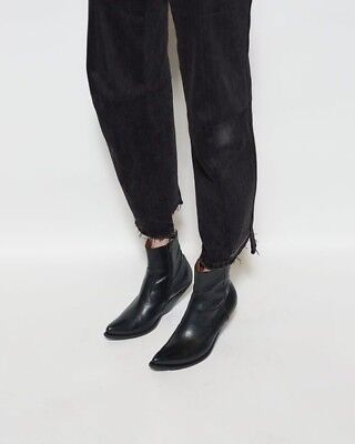 Vetements Vetements Demna Slanted Heel Black Cowboy Ankle EU 37/ US 7 Size US 7 / IT 37 - 12 Thumbnail
