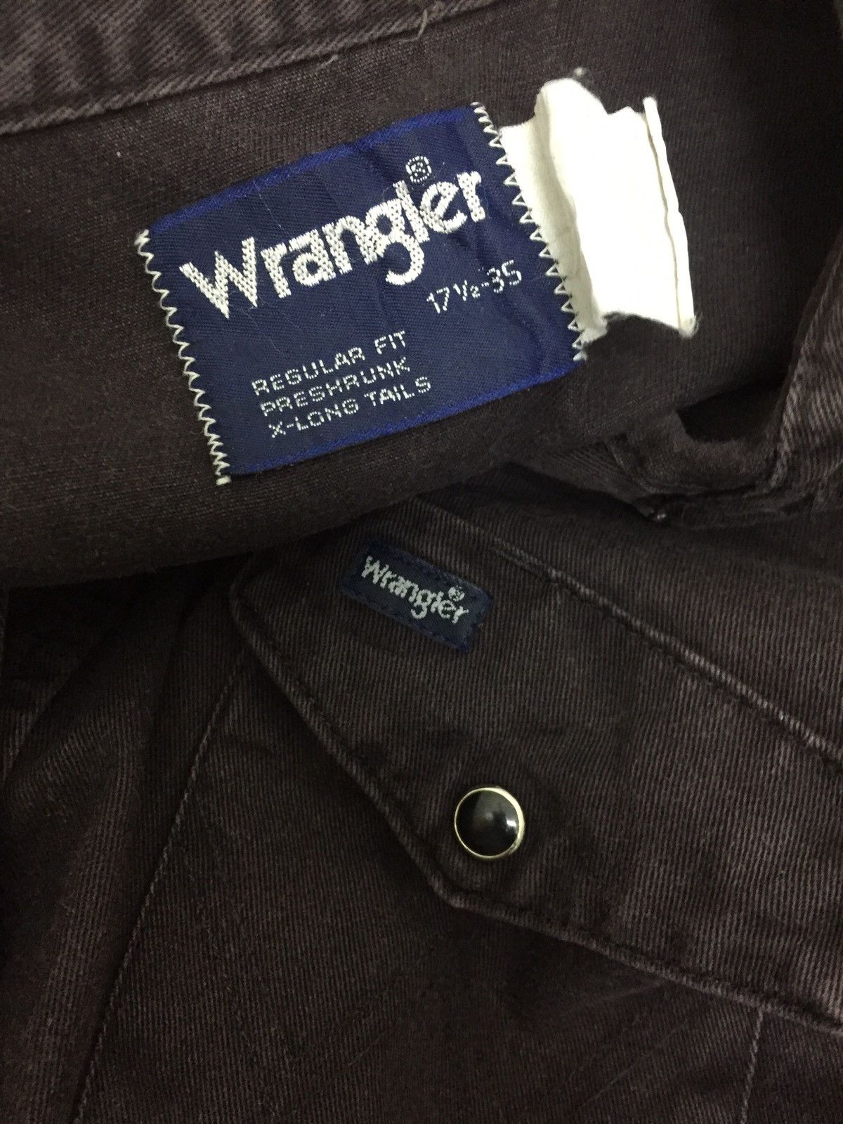 Vintage Vintage wrangler pearl snap button boot hill gang Size US XL / EU 56 / 4 - 3 Thumbnail