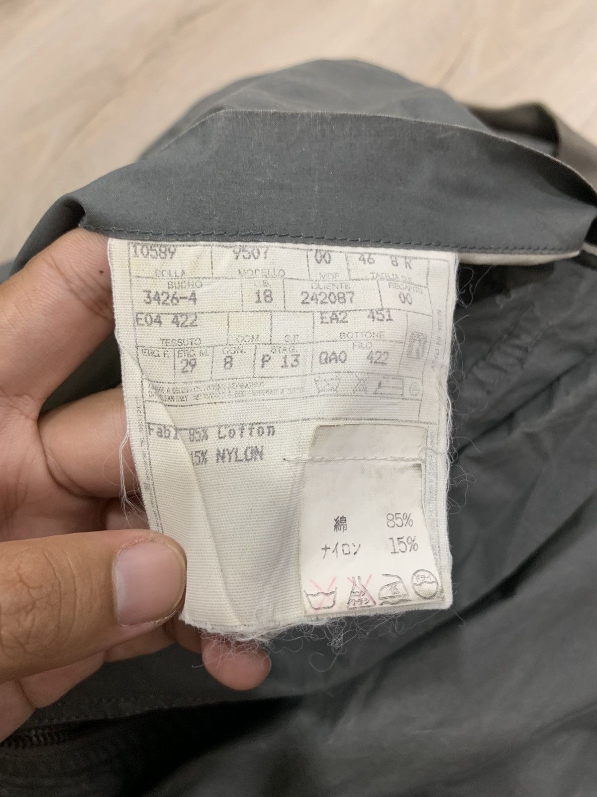 Gianfranco Ferre × Vintage Gianfranco Ferre windbreaker pocket jacket size XL Size US L / EU 52-54 / 3 - 12 Thumbnail