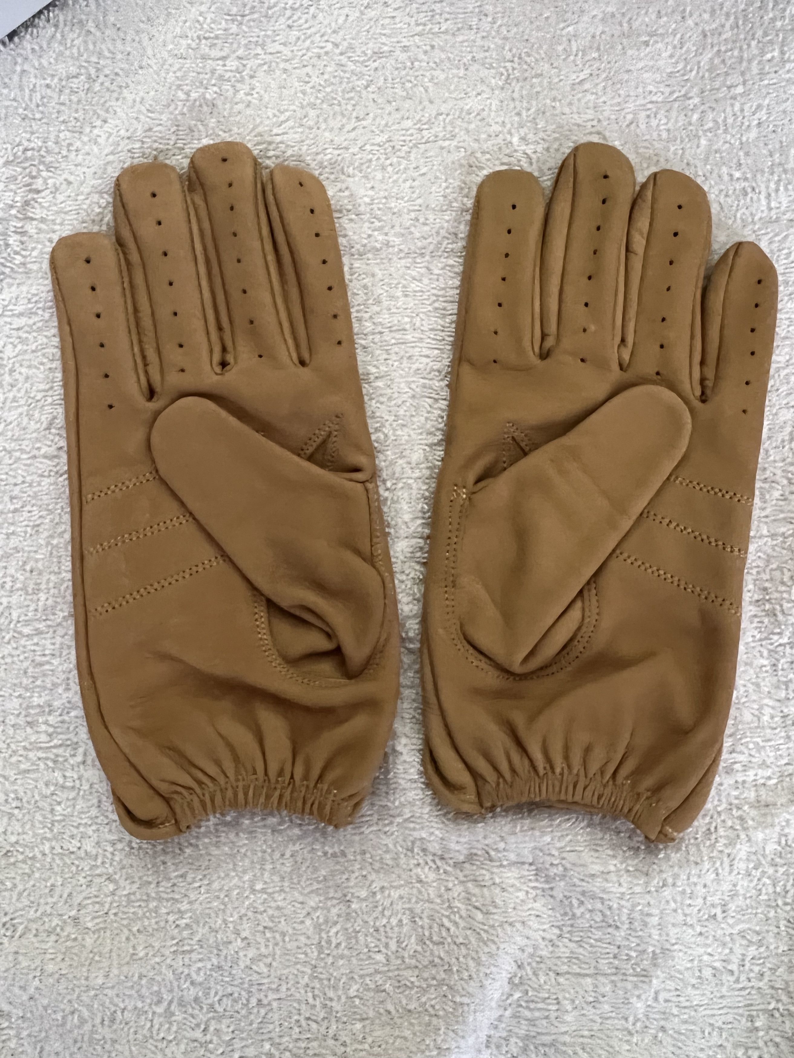 Aime Leon Dore (size L/XL) Aime leon dore Tan Driving Gloves leather Size ONE SIZE - 2 Thumbnail