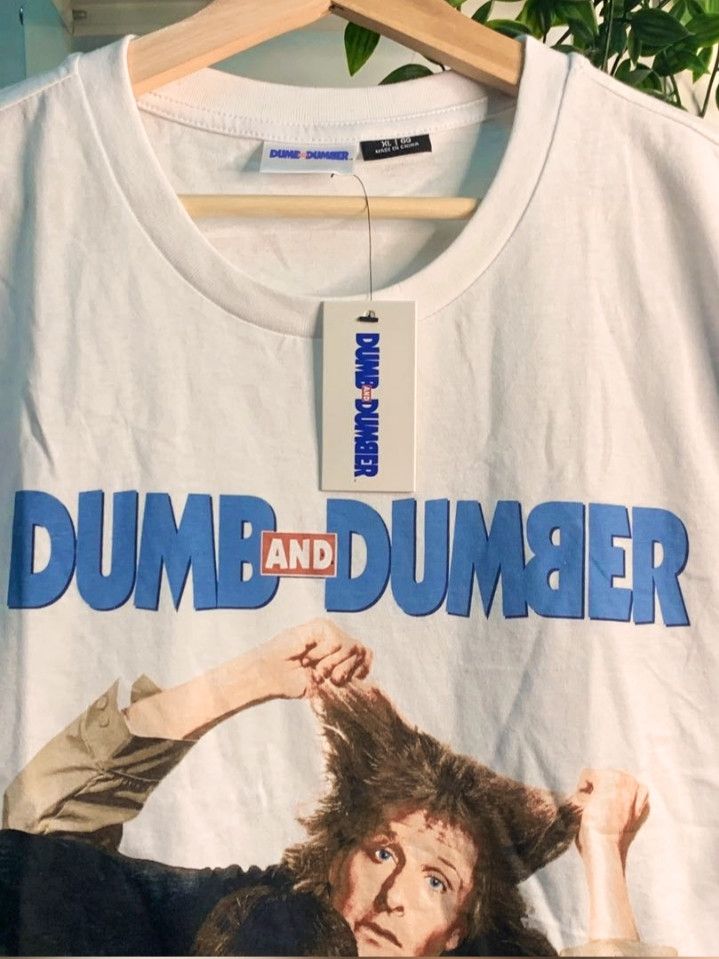 Warner Bros BNWT 🔥Dumb and Dumber Movie T-Shirt Size US XL / EU 56 / 4 - 4 Thumbnail
