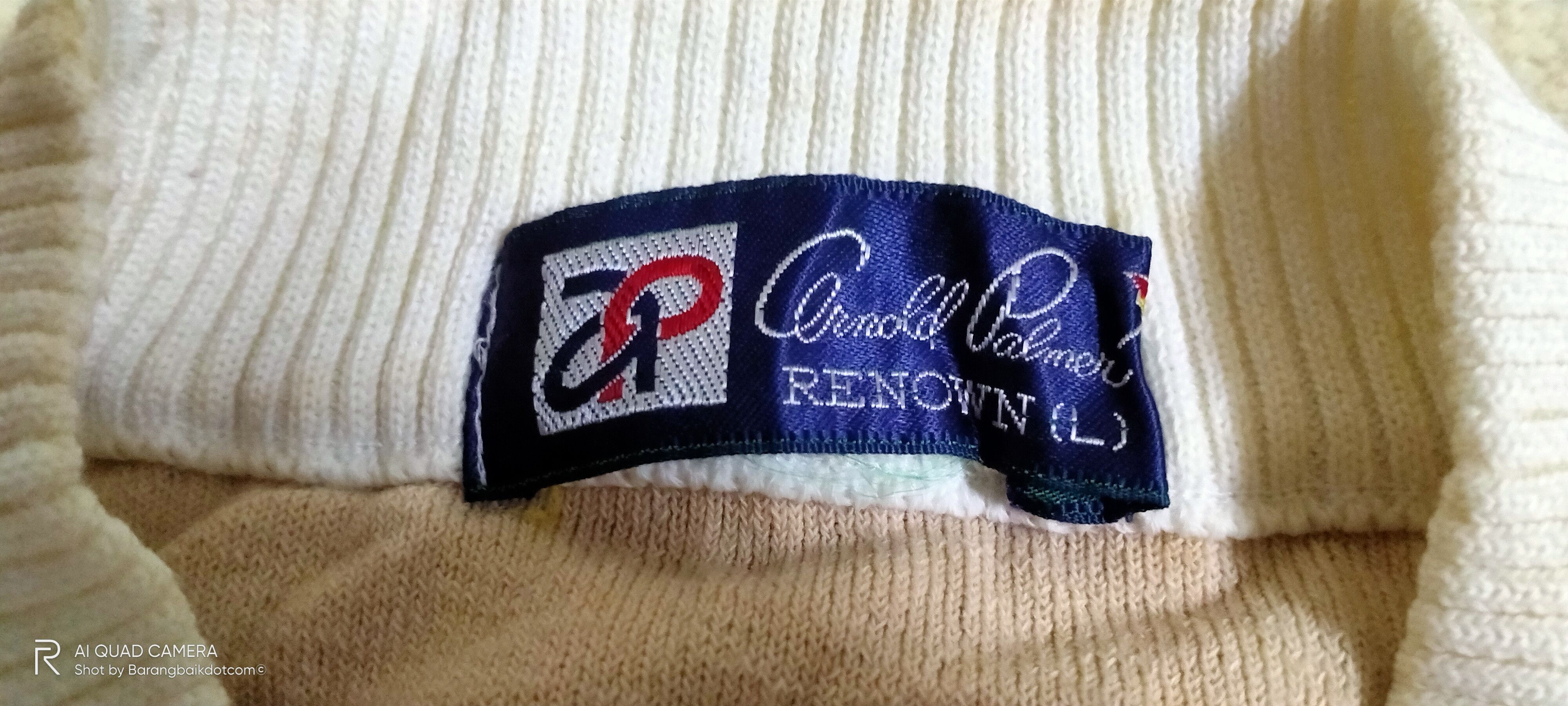 Japanese Brand × Vintage Vintage 90's Arnold Palmer fleece crewneck sweatshirt Size US L / EU 52-54 / 3 - 6 Thumbnail