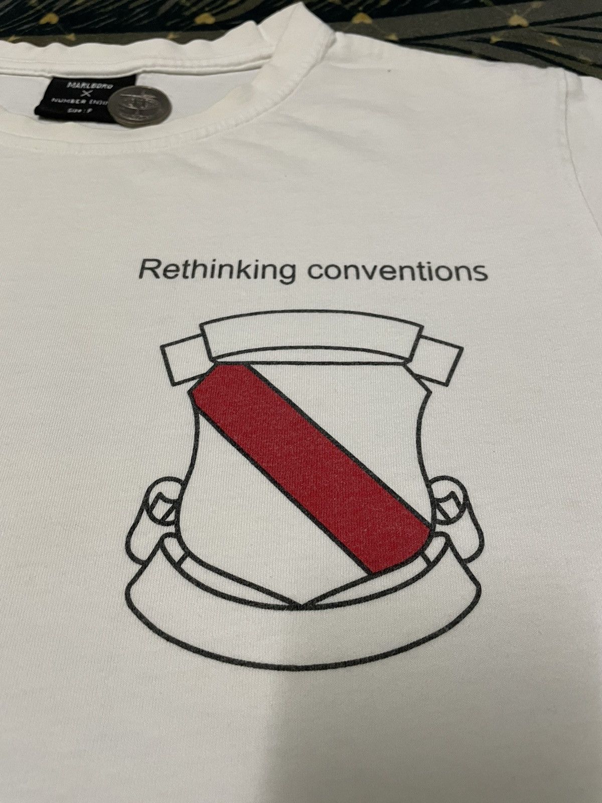 Designer × Marlboro Marlboro X Number Nine T-shirt Rethinking Conventions Size US M / EU 48-50 / 2 - 2 Thumbnail