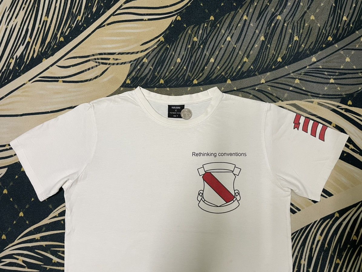 Designer × Marlboro Marlboro X Number Nine T-shirt Rethinking Conventions Size US M / EU 48-50 / 2 - 3 Thumbnail