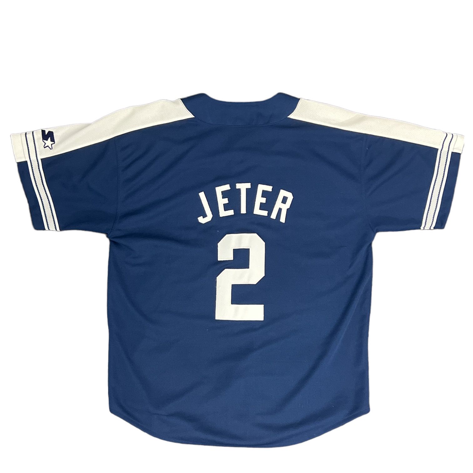 Vintage Starter New York NY Yankees Derek Jeter Jersey
