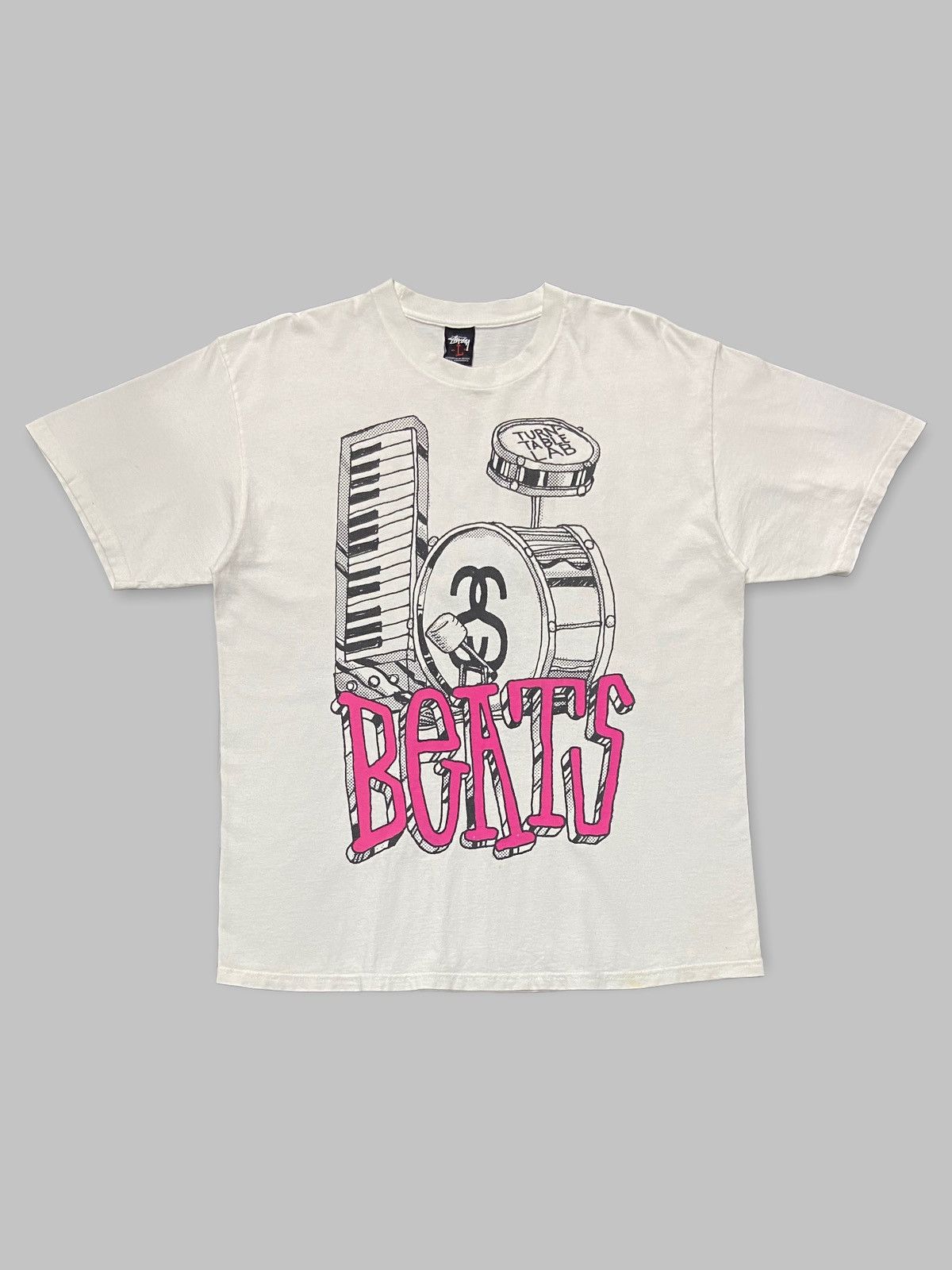 90s 00s old stussy Turntable Lab Beats 00s OG Stussy Turntable Lab