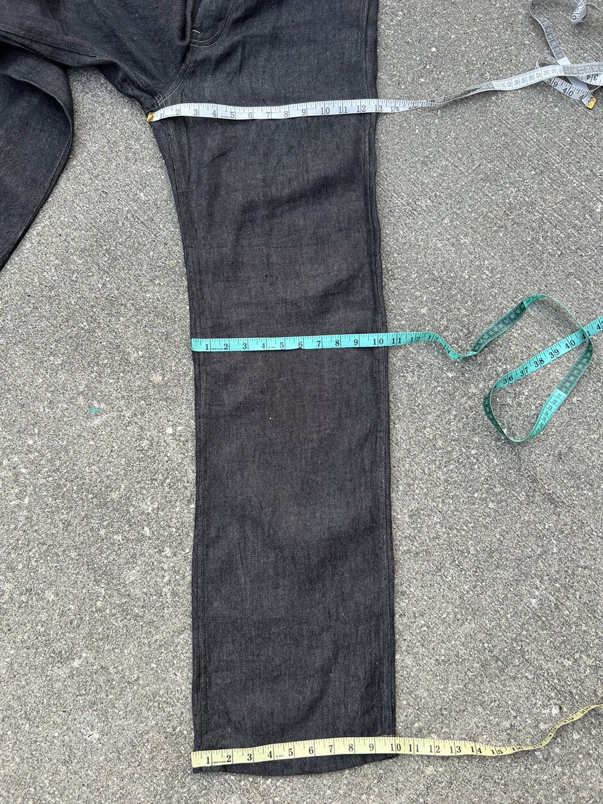 Vlas Blomme Vlas Blomme Japan 100% Linen Denim Carpenter Work Jeans Size US 31 - 3 Thumbnail