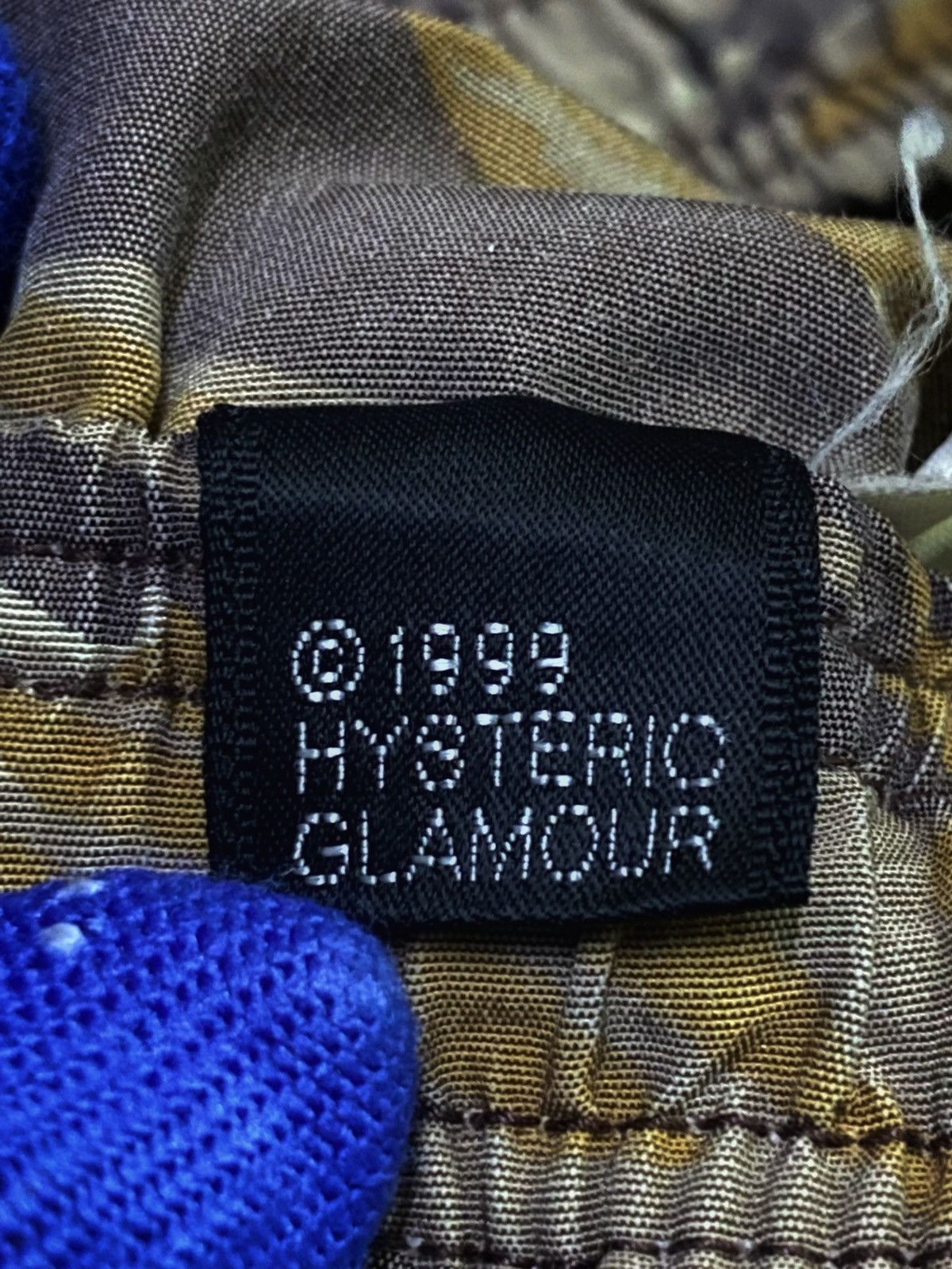 Hysteric Glamour Vintage 90s Hysteric Glamour Tiger Stripe Cargo Short Pants Size US 34 / EU 50 - 10 Thumbnail