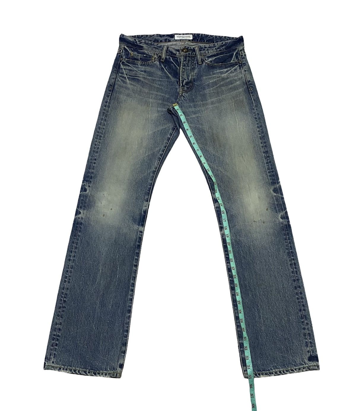 Vanquish Vanquish Denim Jeans Faded Design Size US 32 / EU 48 - 5 Thumbnail