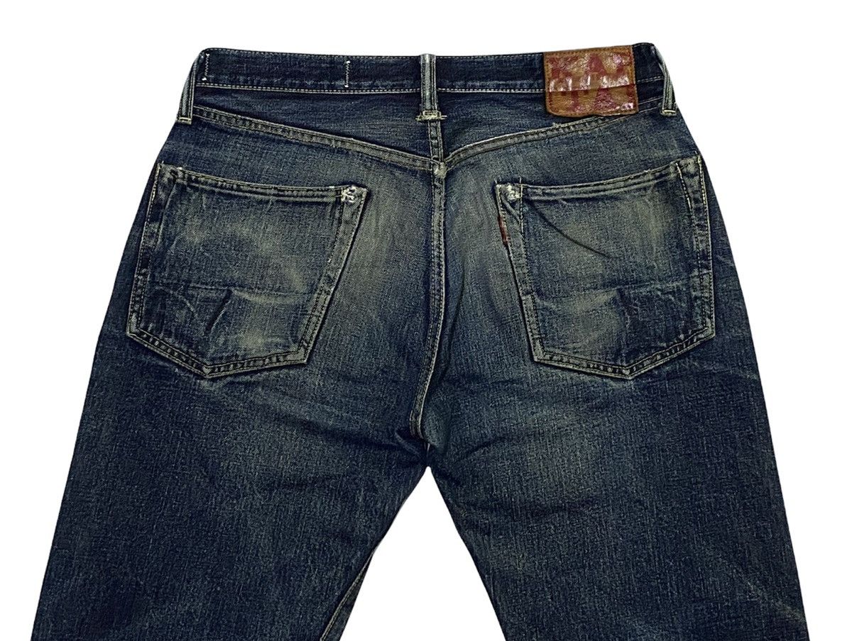Kapital VINTAGE RARE KAPITAL SELVEDGE DENIM JEANS INDIGO Size US 31 - 22 Thumbnail