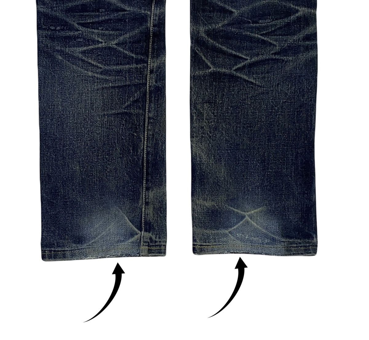 Kapital VINTAGE RARE KAPITAL SELVEDGE DENIM JEANS INDIGO Size US 31 - 25 Thumbnail